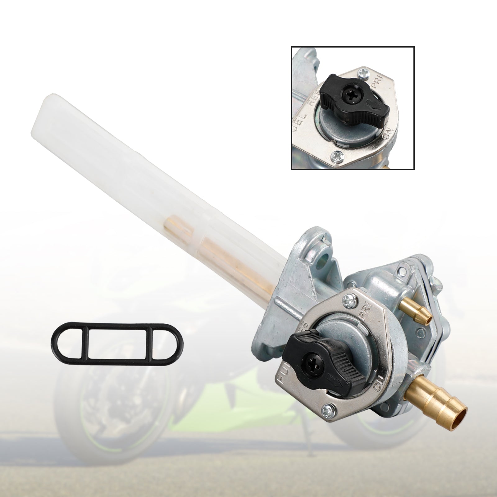 Valve de robinet de carburant pour réservoir de gaz, Petcock adapté à Kawasaki VN400 VN800 Vulcan 51023 – 1219