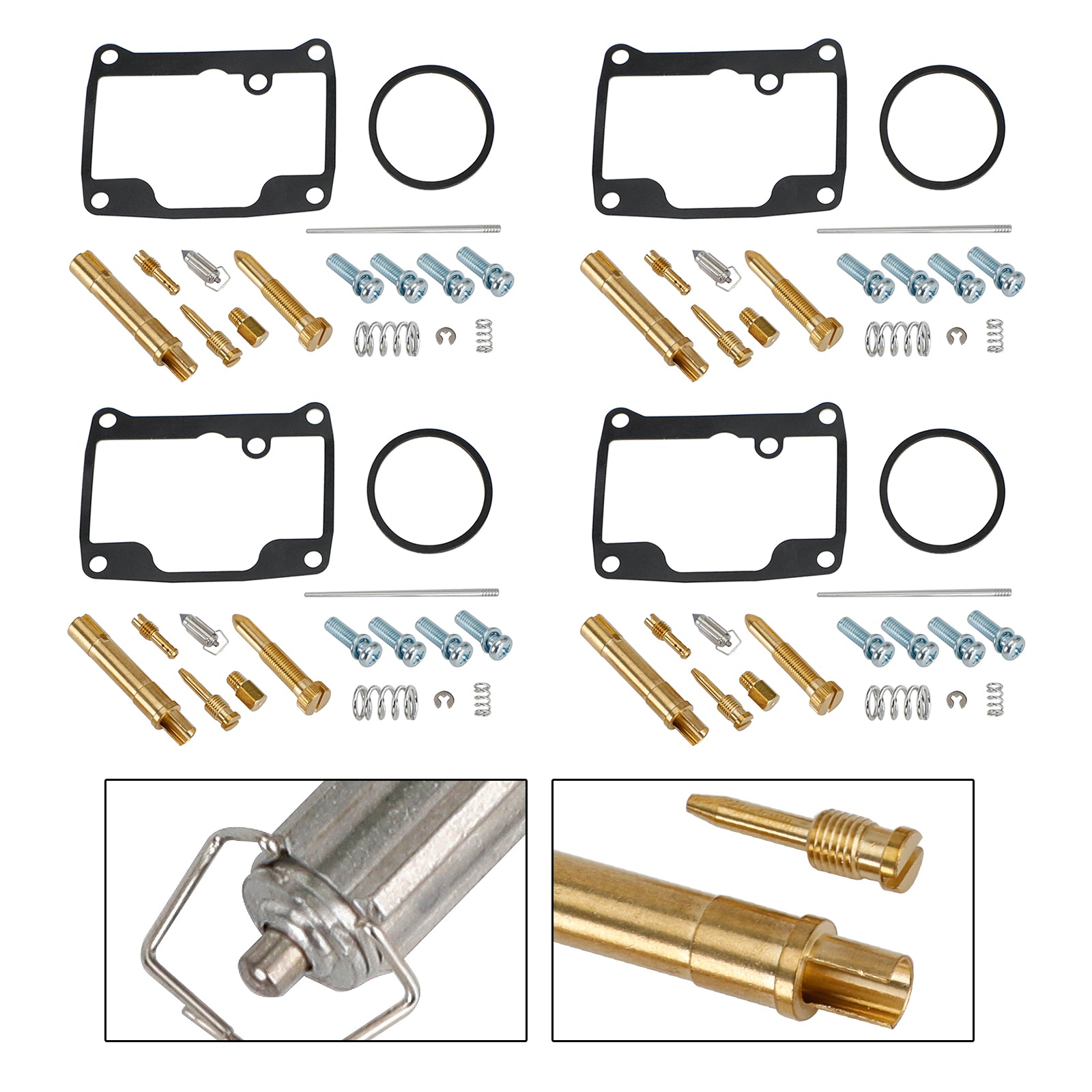 Kit de reparación y reconstrucción de carburador 4X apto para MIKUNI VM34-619 Mecánica Rusa RMZ-640