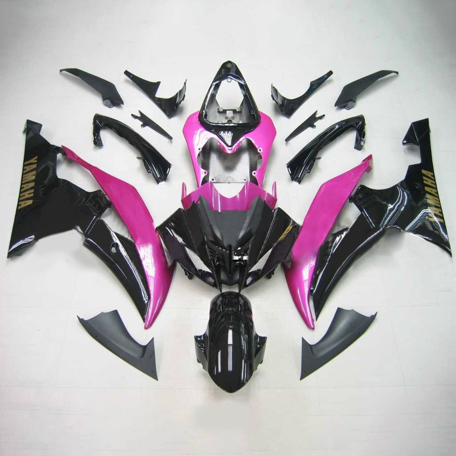 Injection Fairing Kit Bodywork Plastic ABS fit For Yamaha YZF 600 R6 2008-2016
