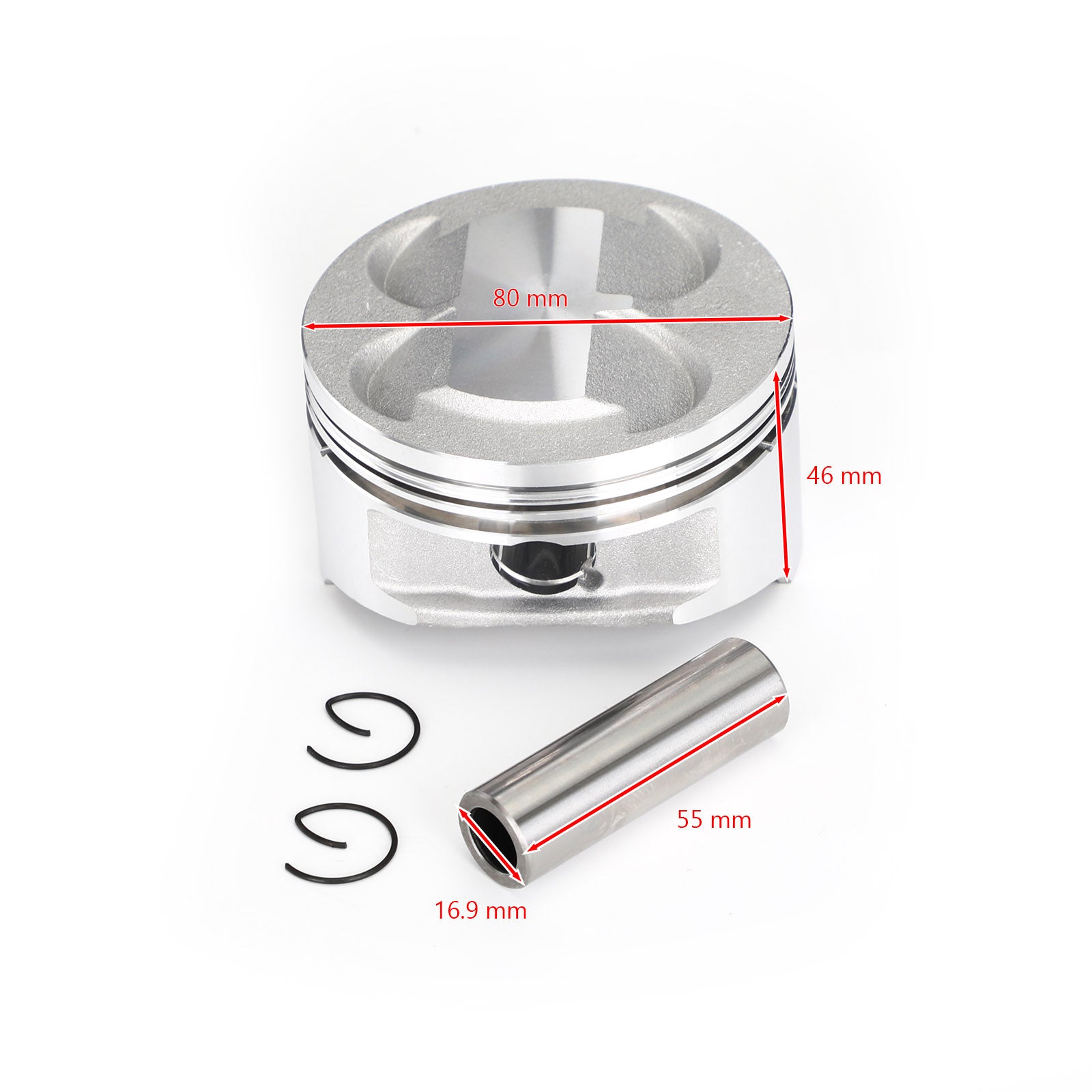 Kit de gros alésage de piston de cruche de cylindre de Honda TRX300 Sportrax TRX300EX 1993-2008