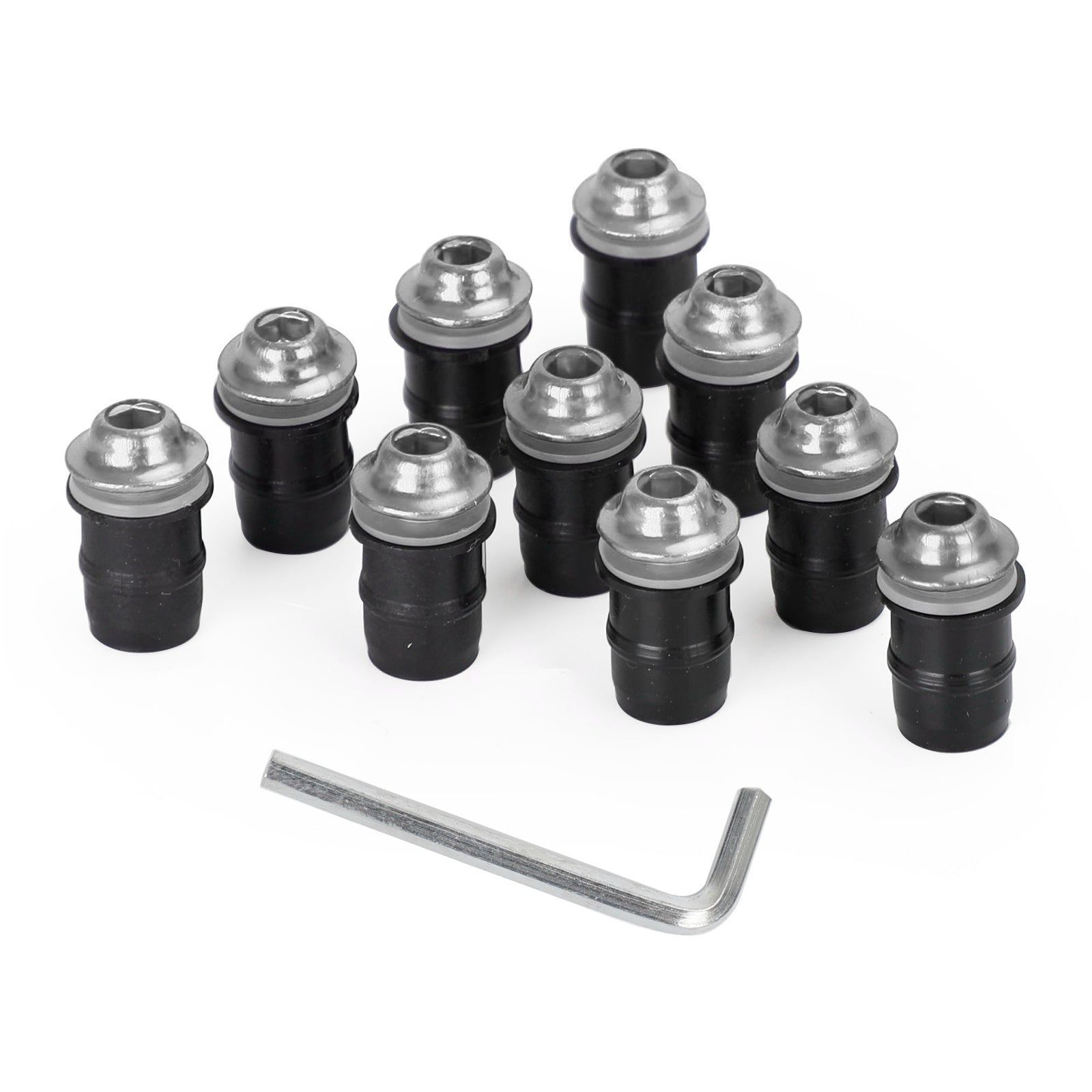 オートバイ ウインドスクリーン シールド アルミ M5x16mm ネジ ボルト