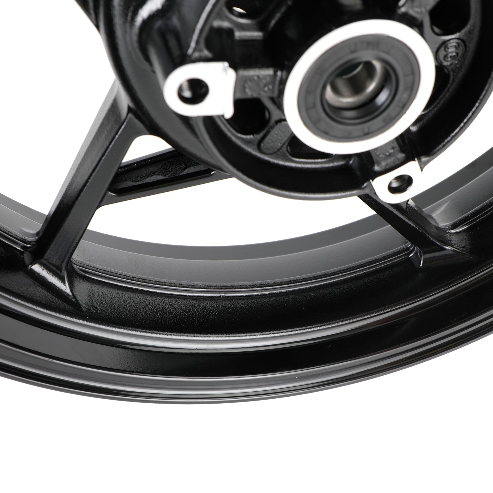 18-23 Kawasaki EX 400 G Ninja 400 / ABS / Z 400 Glossy Black Rear Wheel Rim