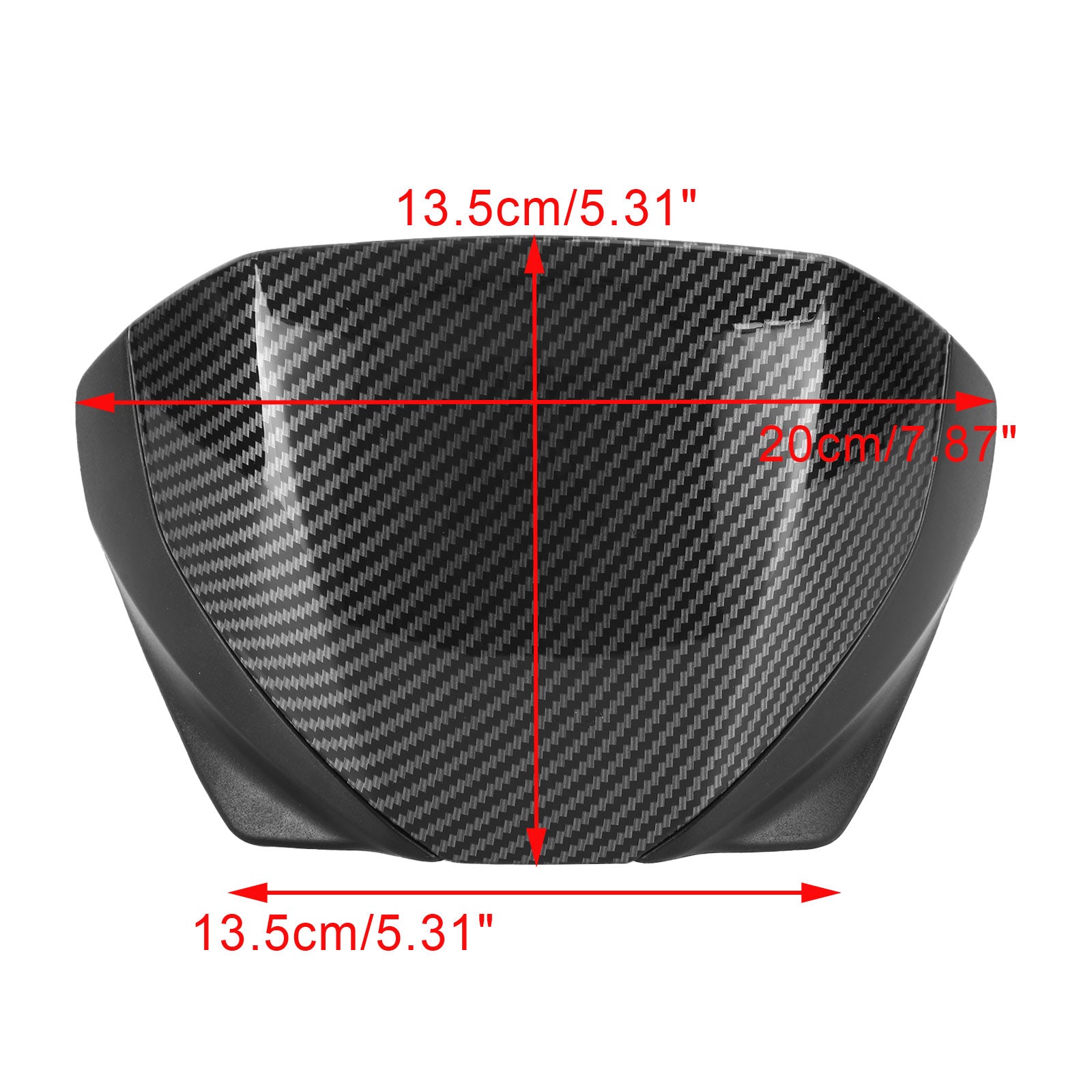 Frontscheibe Windschutzscheibenverkleidung Windschutzscheibenabweiser für Trident 660 2021+ Generisch