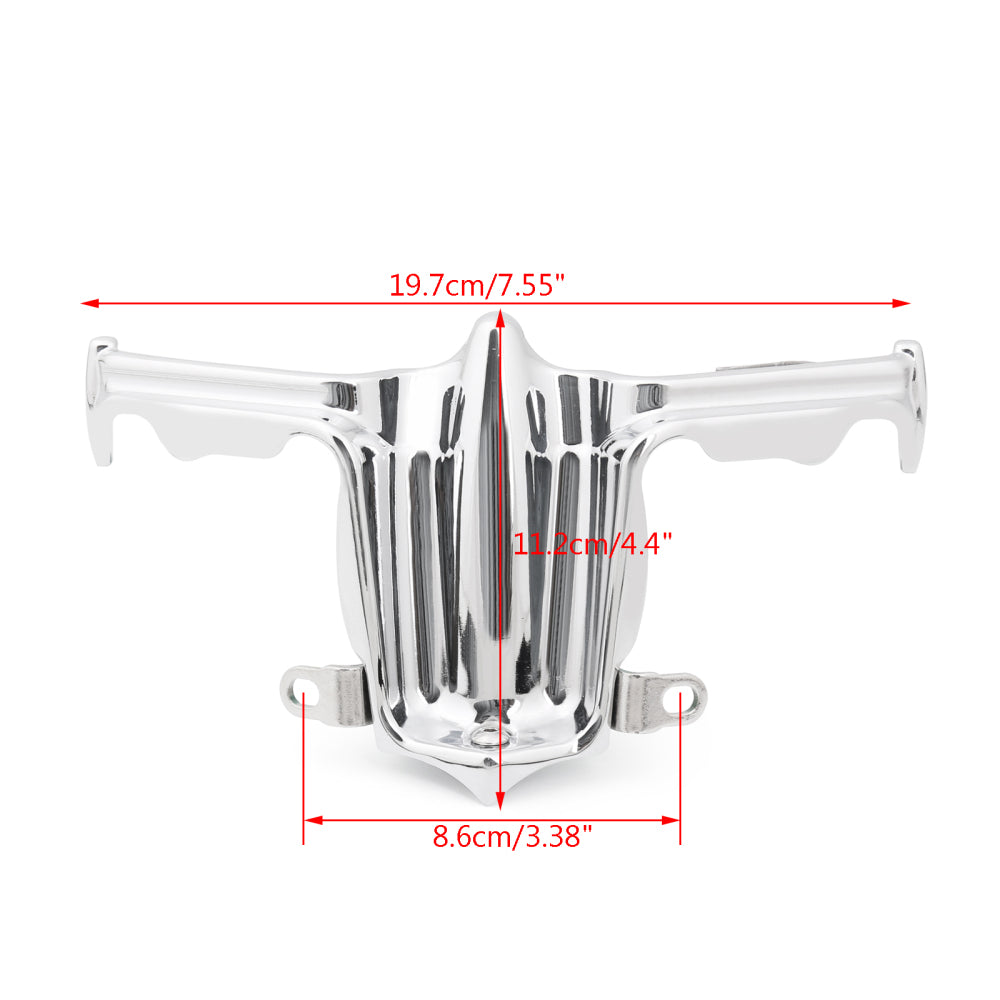 02–16 Harley Twin Cam Road King Generische Chrom Stößel / Lifter Block Akzent Abdeckung