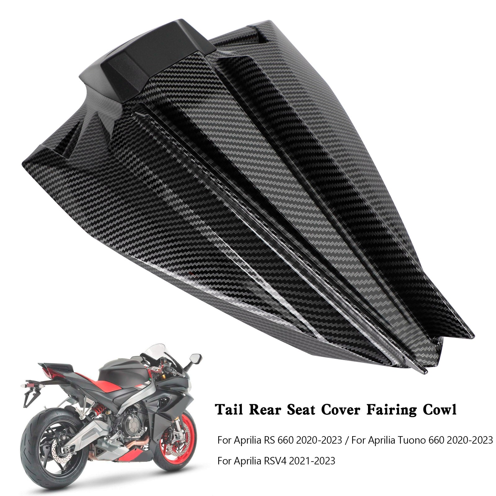 20-23 Aprilia RS 660 Tuono Rear Seat Cover Fairing Cowl