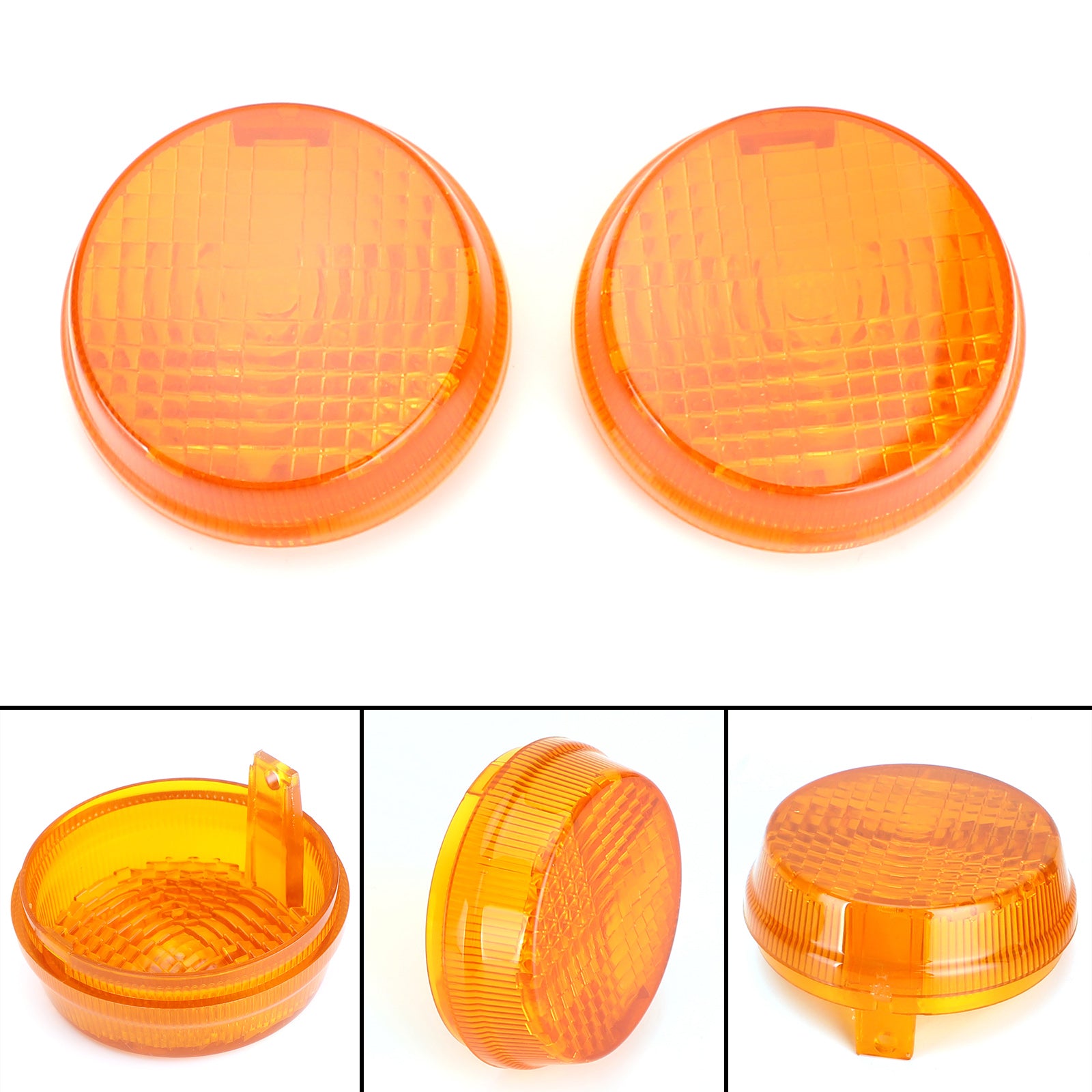 Turn Signal Light Lenses Cover For Honda Shadow Spirit VT750 Vulcan VN Generic