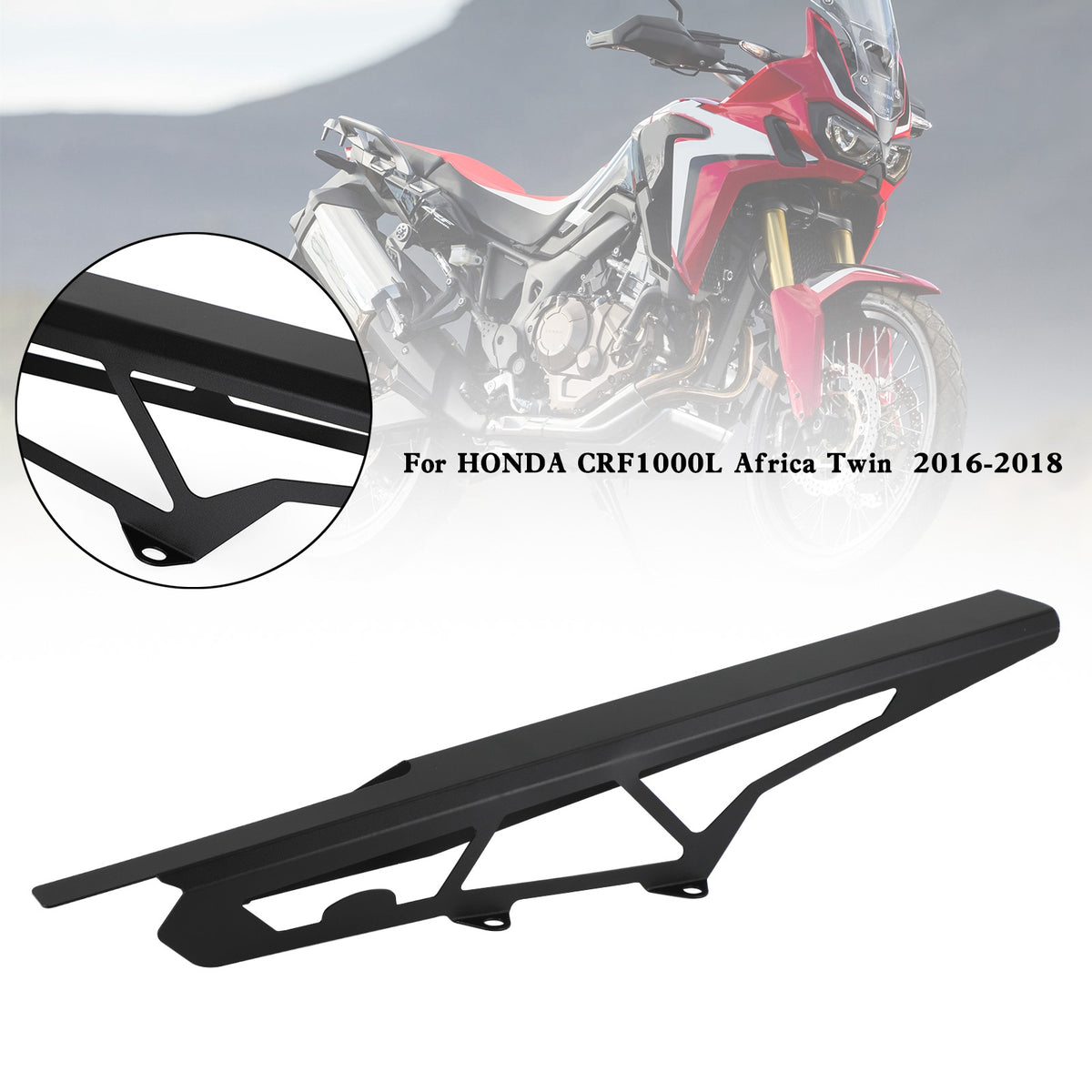 Sprocket Chain Guard Cover For HONDA CRF1000L Africa Twin 2016-2018 Generic
