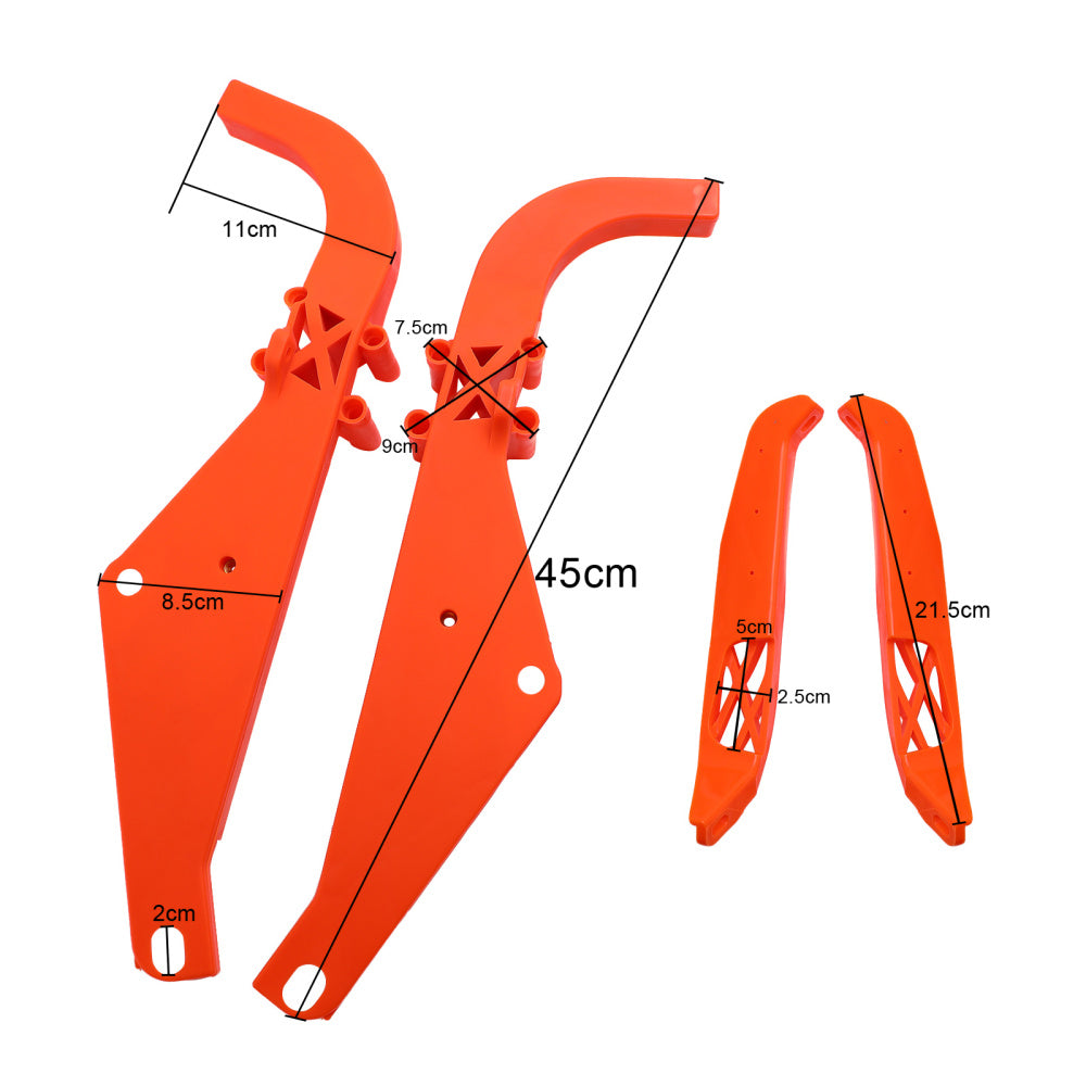 96-13 Touring Electra Glide Carénage intérieur générique Support Batwing Supports de haut-parleur