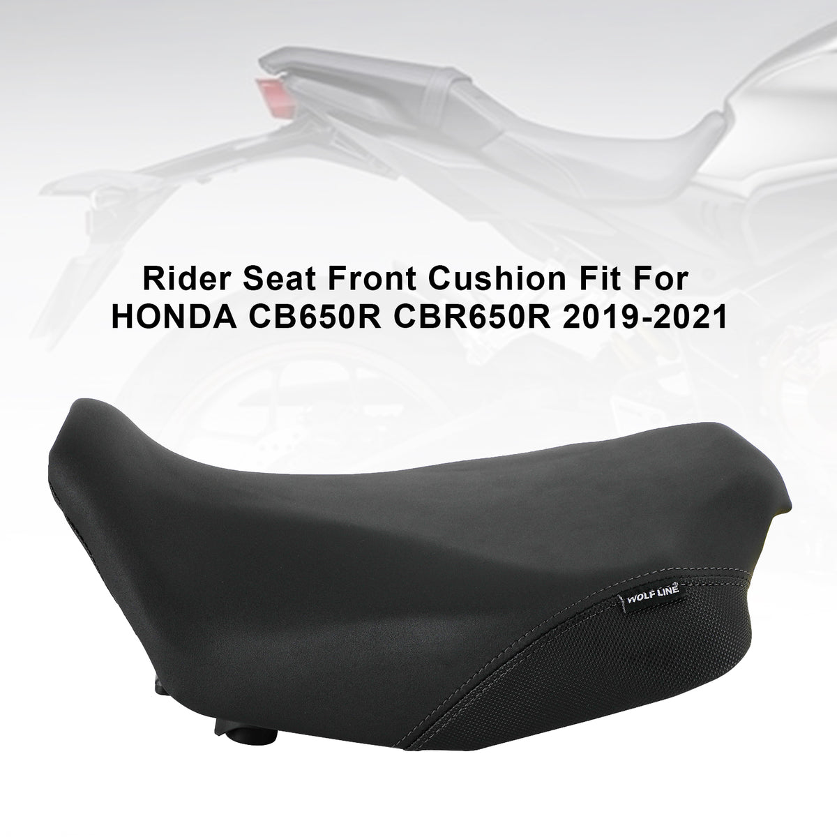 Complete Cushion Rider Passenger Seat Fits For HONDA CB CBR 650R 19-21 Red Generic