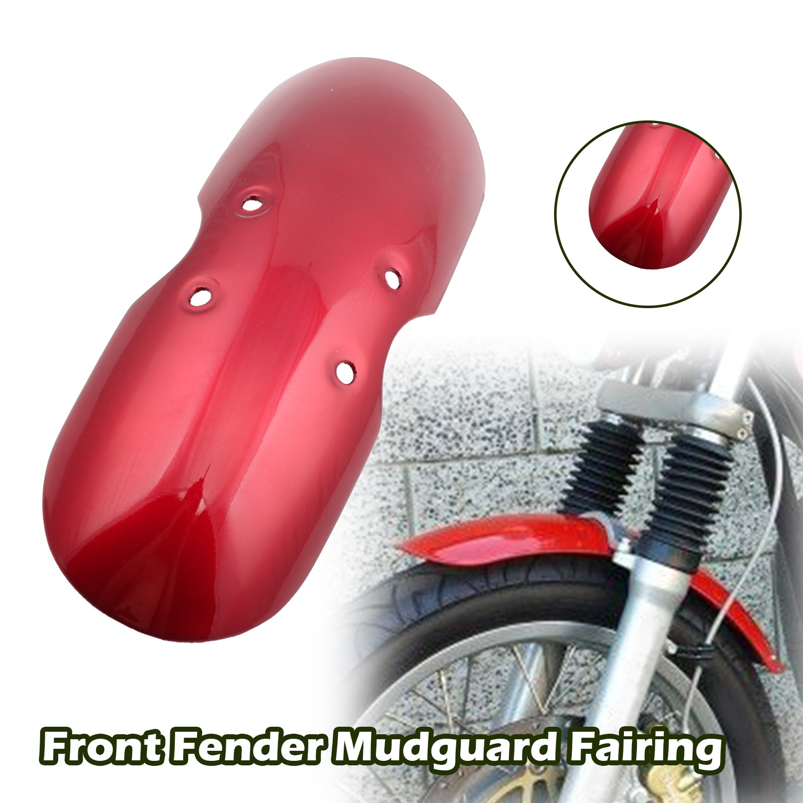 Front Fender Mudguard For Bonneville T100 Scrambler Thruxton 2001-2016 Generic