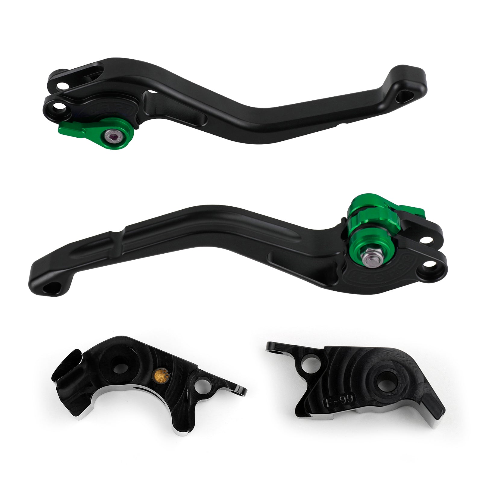 NEW Short Clutch Brake Lever fit for Kawasaki ZZR/ZX1400 SE Version 16-17