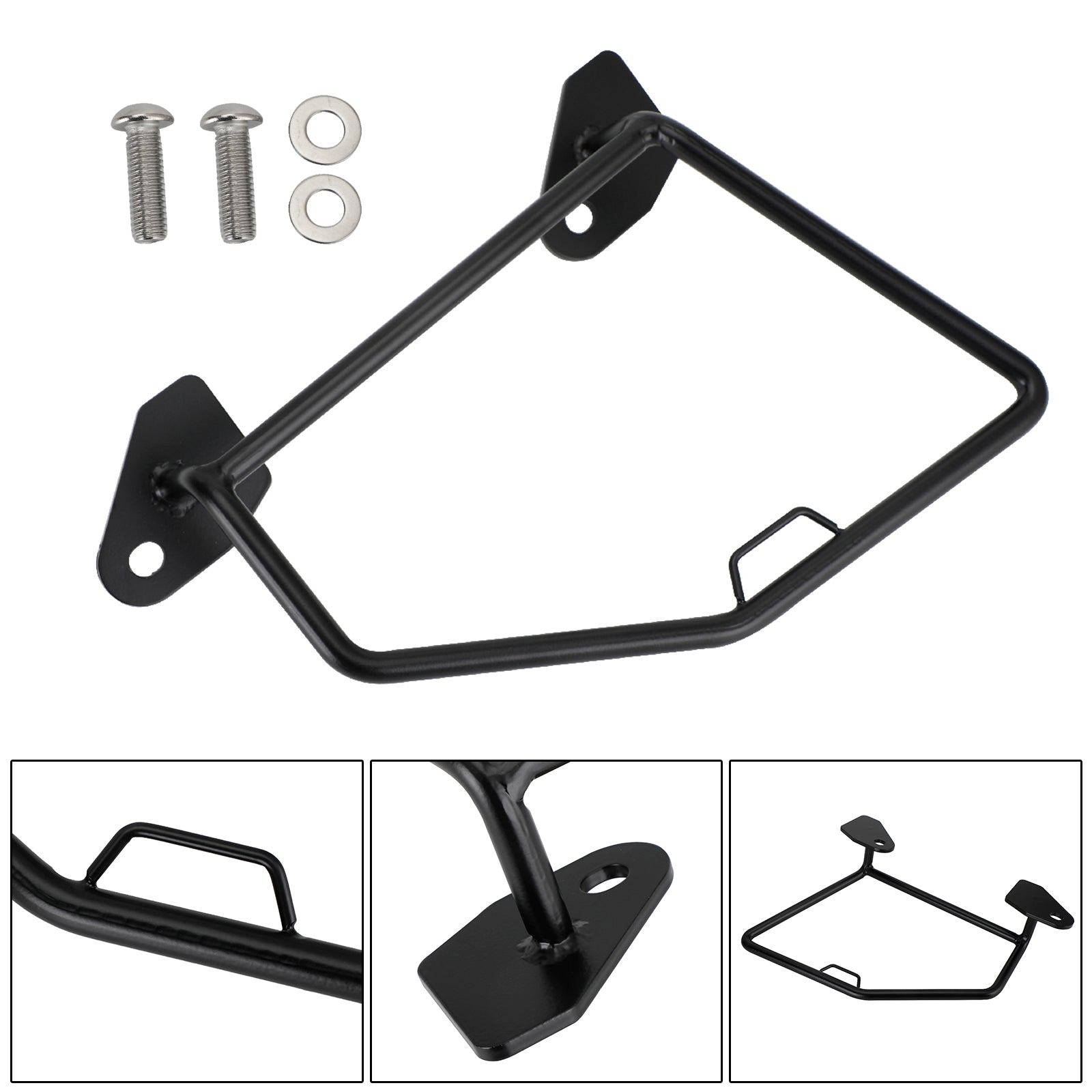 Black Saddlebag Support Mounting Bracket for HONDA CM/CMX 250/300/500 17-22 RIght