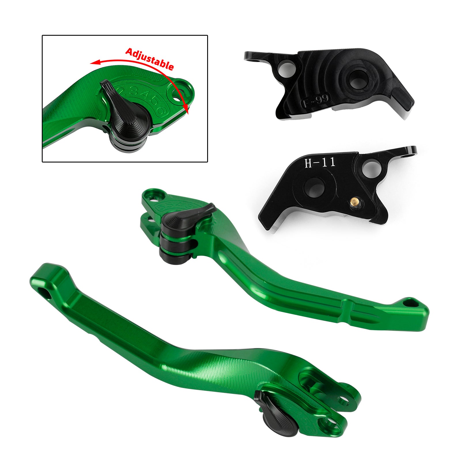 Leva freno frizione corta CNC adatta per Ducati 999/S/R 749/S/R 959 Panigale