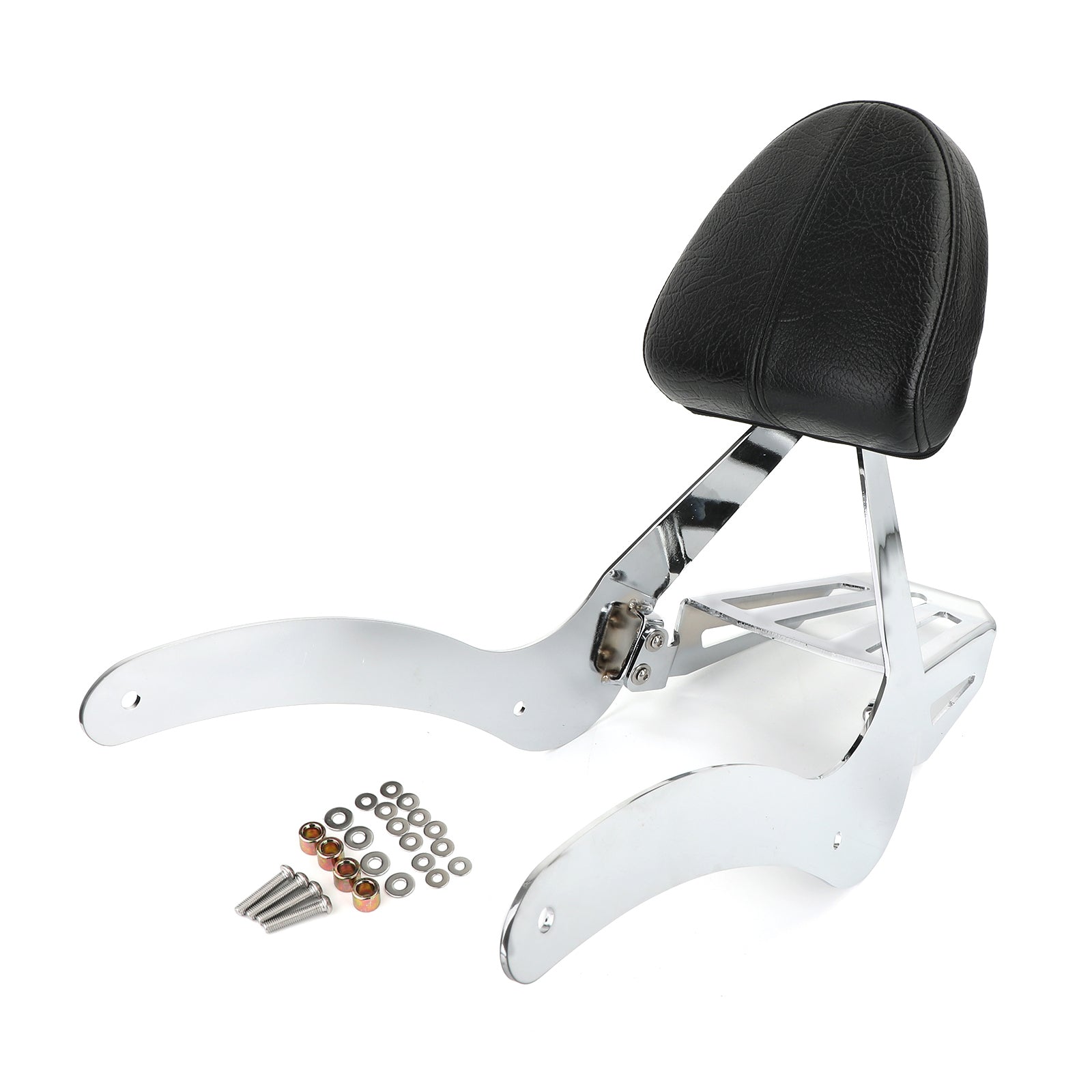 14-20 Indian Scout Pasajero Sissy Bar Respaldo Portaequipajes Cromo Genérico