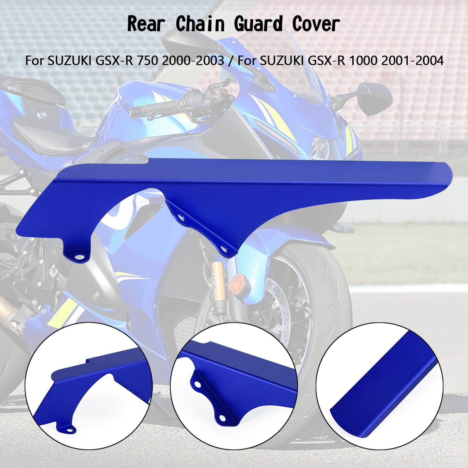 Suzuki 00-03 GSXR 750 & 01-04 GSXR 1000 Sprocket Chain Guard Cover