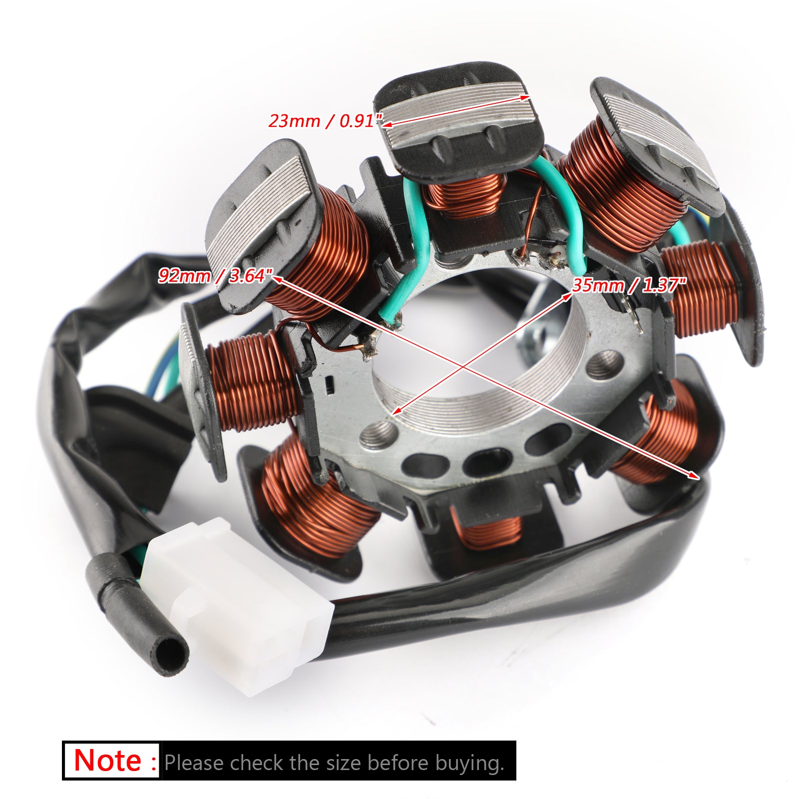 Bobina statore alternatore per Honda CRF150F 2006-2017 Repl.# 31120-KPT-A01 tramite fedex