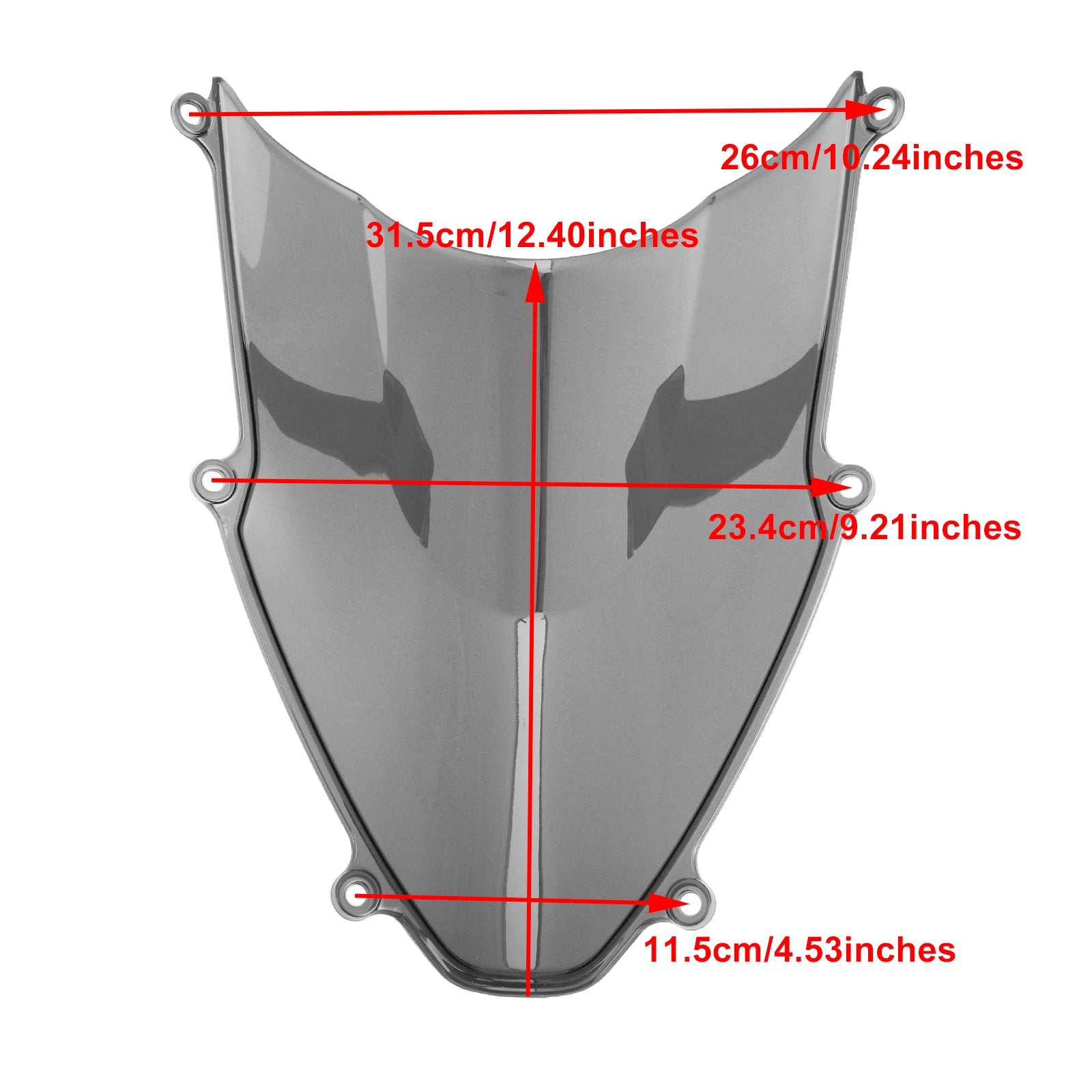 CBR1000RR-R 2020-2023 Honda ABS Motorrad Windschutzscheibe Windschutz