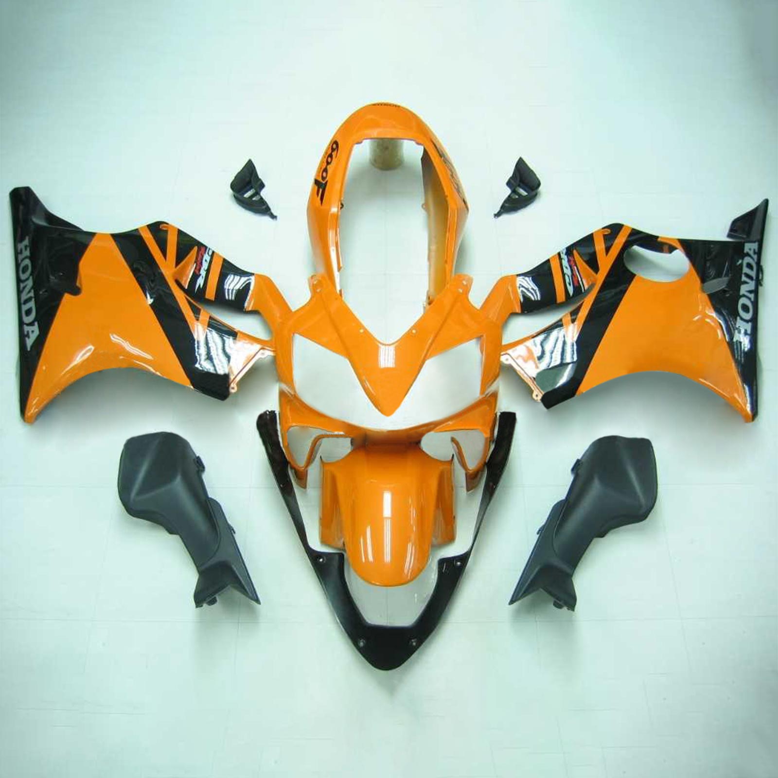 Amotopart Honda CBR600 F4i 2004-2007 Orange&Black Fairing Kit
