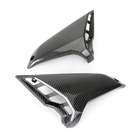 Paneles de entrada de aire de fibra de carbono aptos para Yamaha FZ09 FZ-09 MT09 MT-09 2017 - 2020 genérico