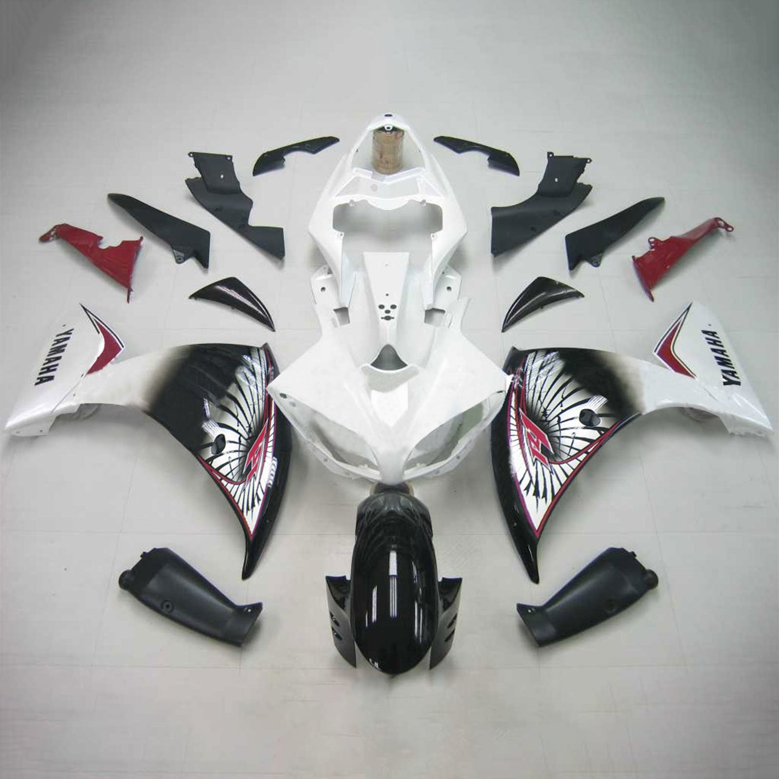 Amotopart Yamaha 2009-2011 YZF 1000 R1 Fairing Kit