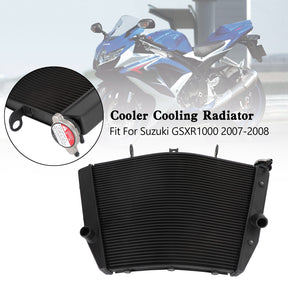 Raffreddamento radiatore in alluminio per Suzuki GSXR1000 GSX-R 1000 2007-2008 K7