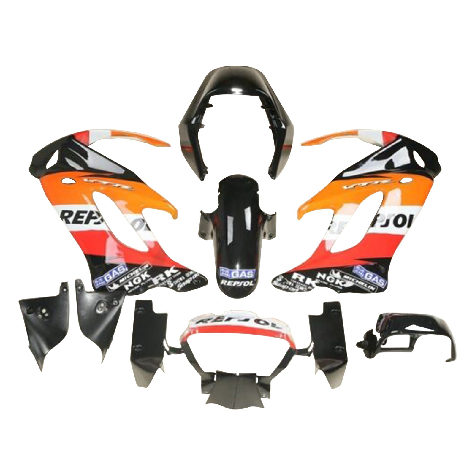 Kit de carenado Amotopart Honda Repsol VTR1000F 1997-2005