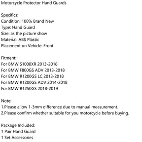 Lenkerschutz-Handschützer passend für BMW S1000XR/F800GS ADV/R1200GS LC/ADV