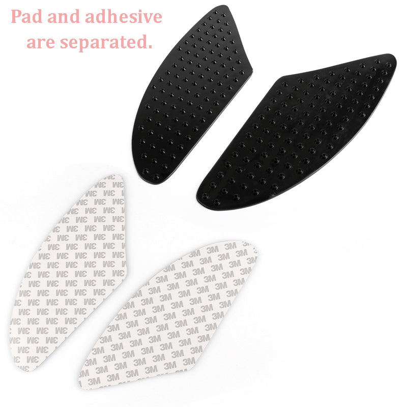 Tank Traction Pad Side Gas Knee Grip Protector Fit For Kawasaki ER-6N 12-13 Z1000 10-12 ZX10R 04-09 ZX-6R NINJA 636 2013