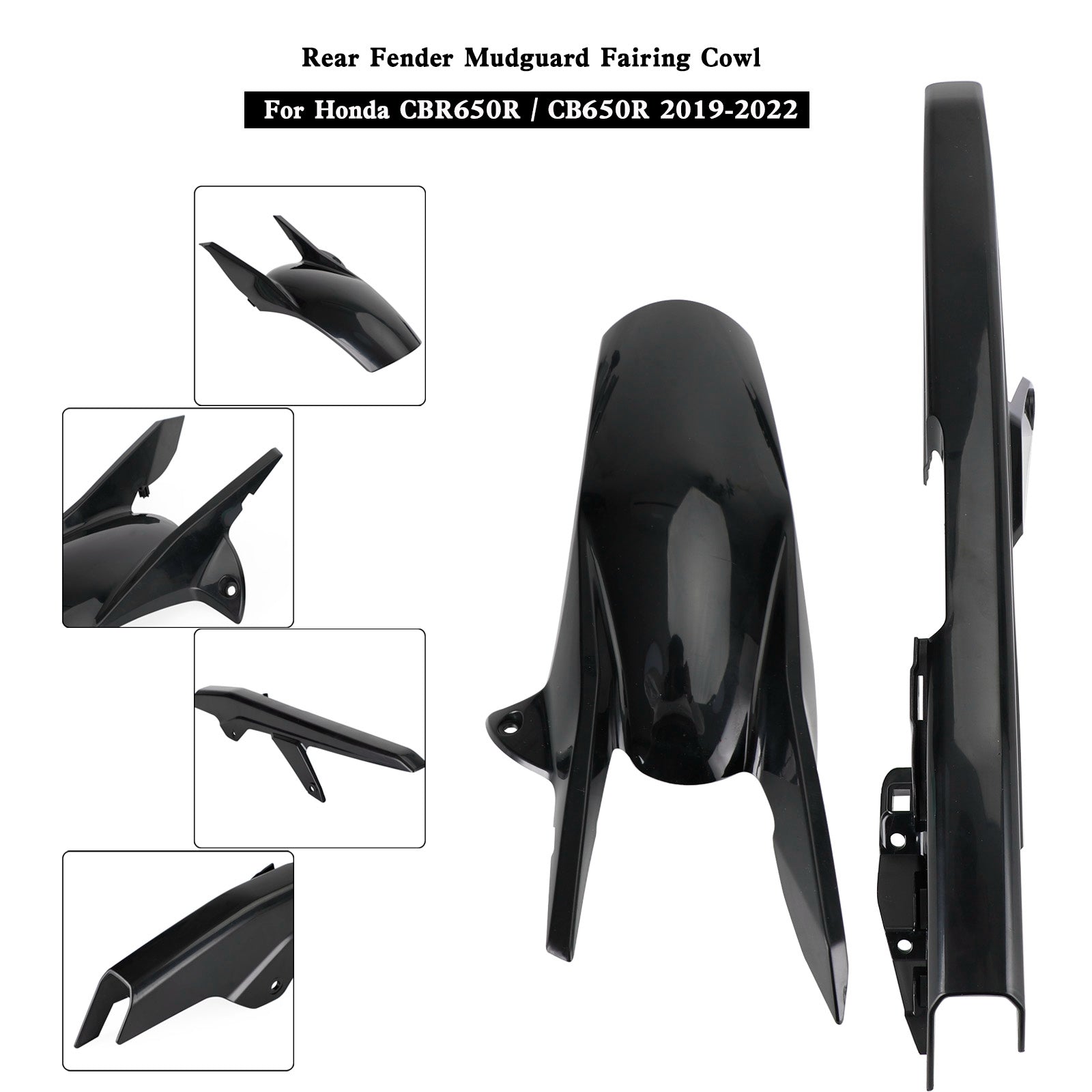 Rear Fender Mudguard Fairing Cowl For Honda CBR650R CB650R 2019-2022