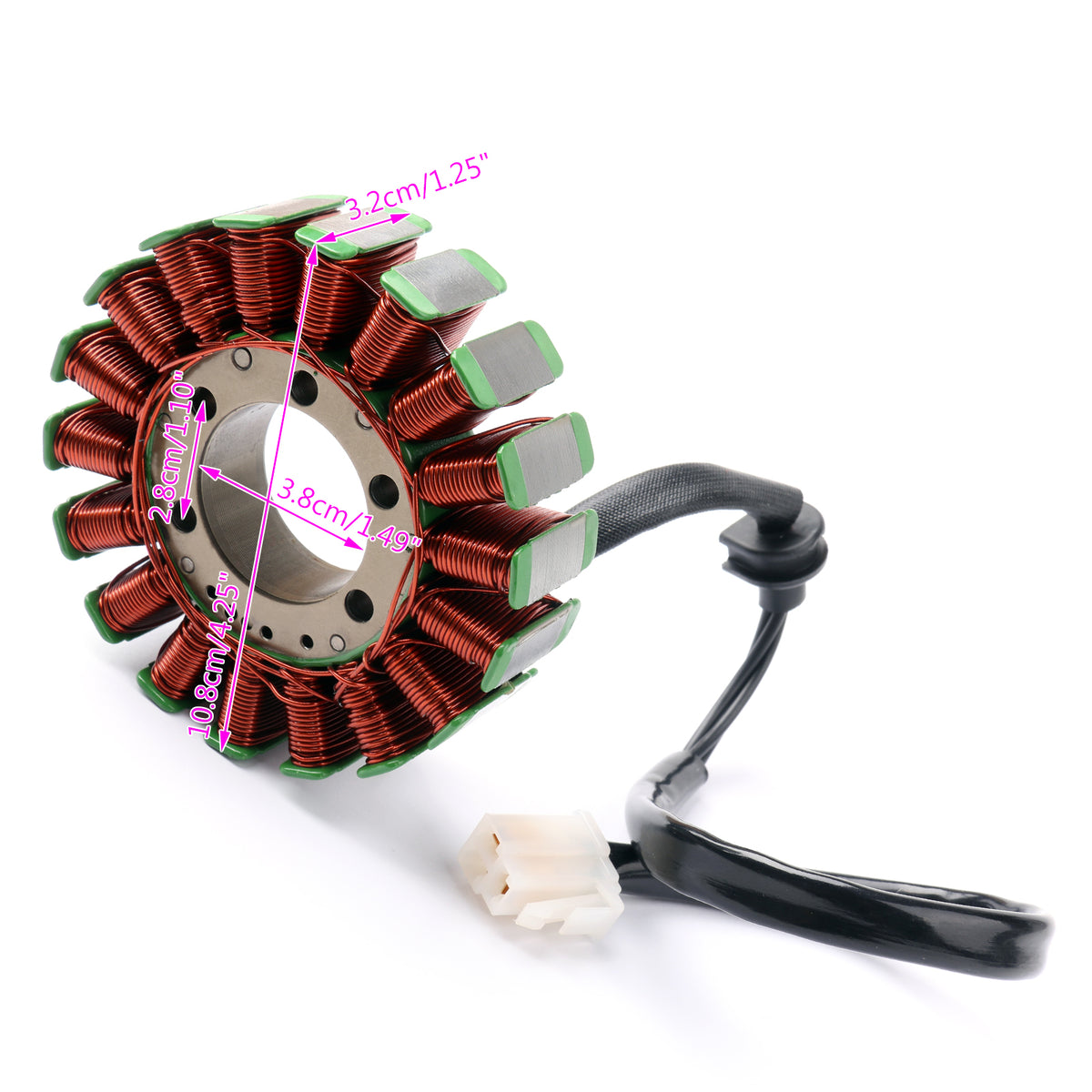 Generator Stator Coil For Suzuki GSR400 2006-2010 GSR600 2006-2010 GSR750 11-14 via fedex