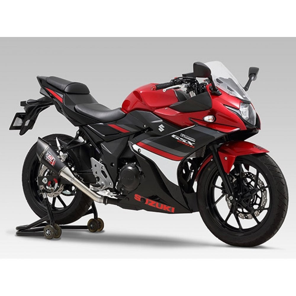 Amotopart 2017-2020 Suzuki GSX250R Kit de carénage rouge et noir