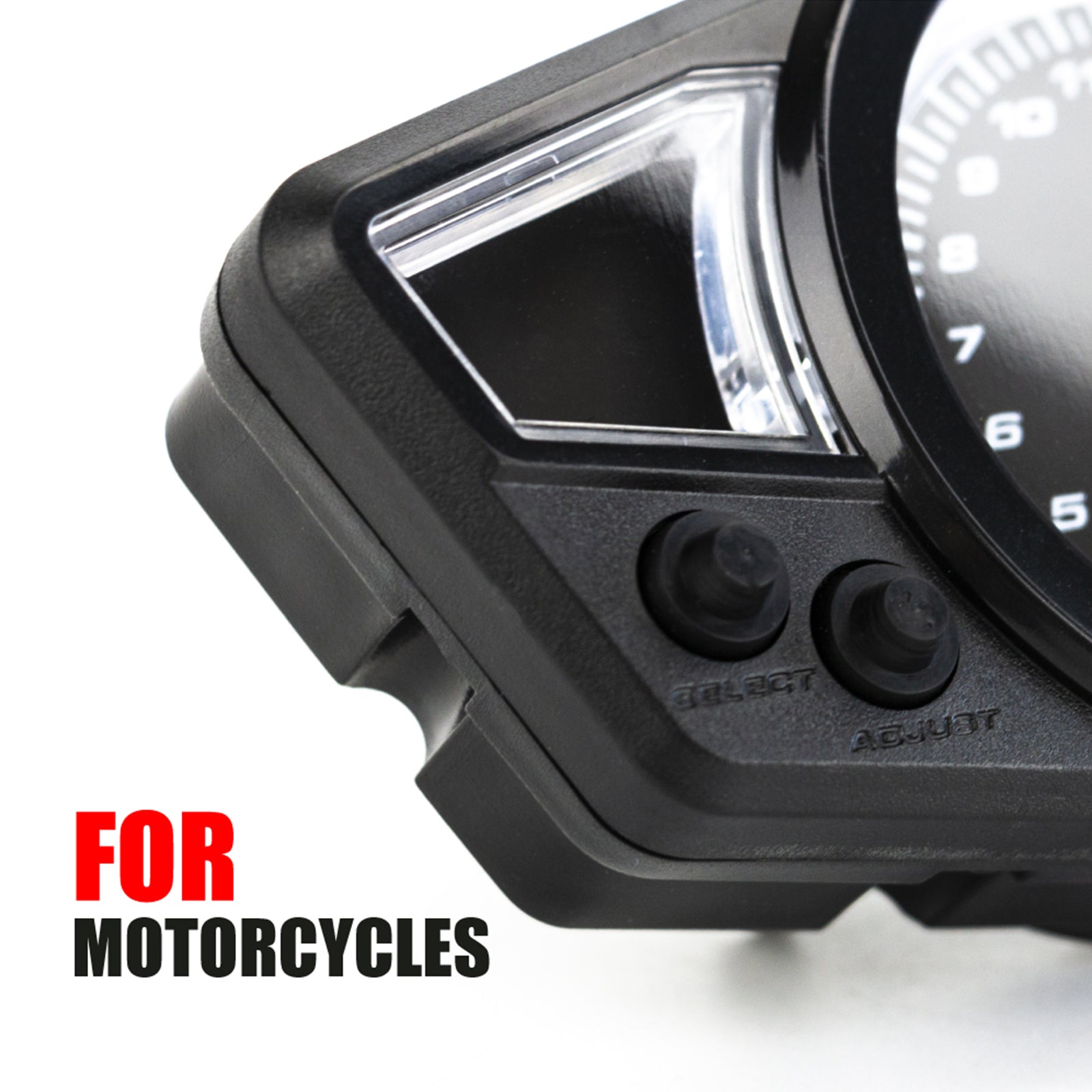 Tft Digital Tachometer Universal Motorrad 14000 U/min Gang Hintergrund