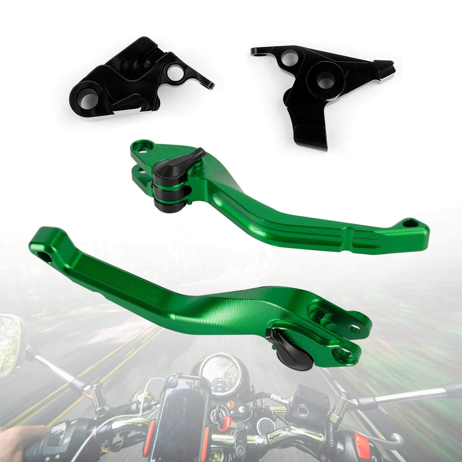 CNC Short Clutch Brake Lever fit for Kawasaki ER-6N NINJA 650R/ER-6F VERSYS