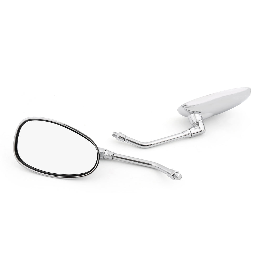 10mm Motocycle Rear View Mirrors For Yamaha XV1100/535/750 SR125/185/2