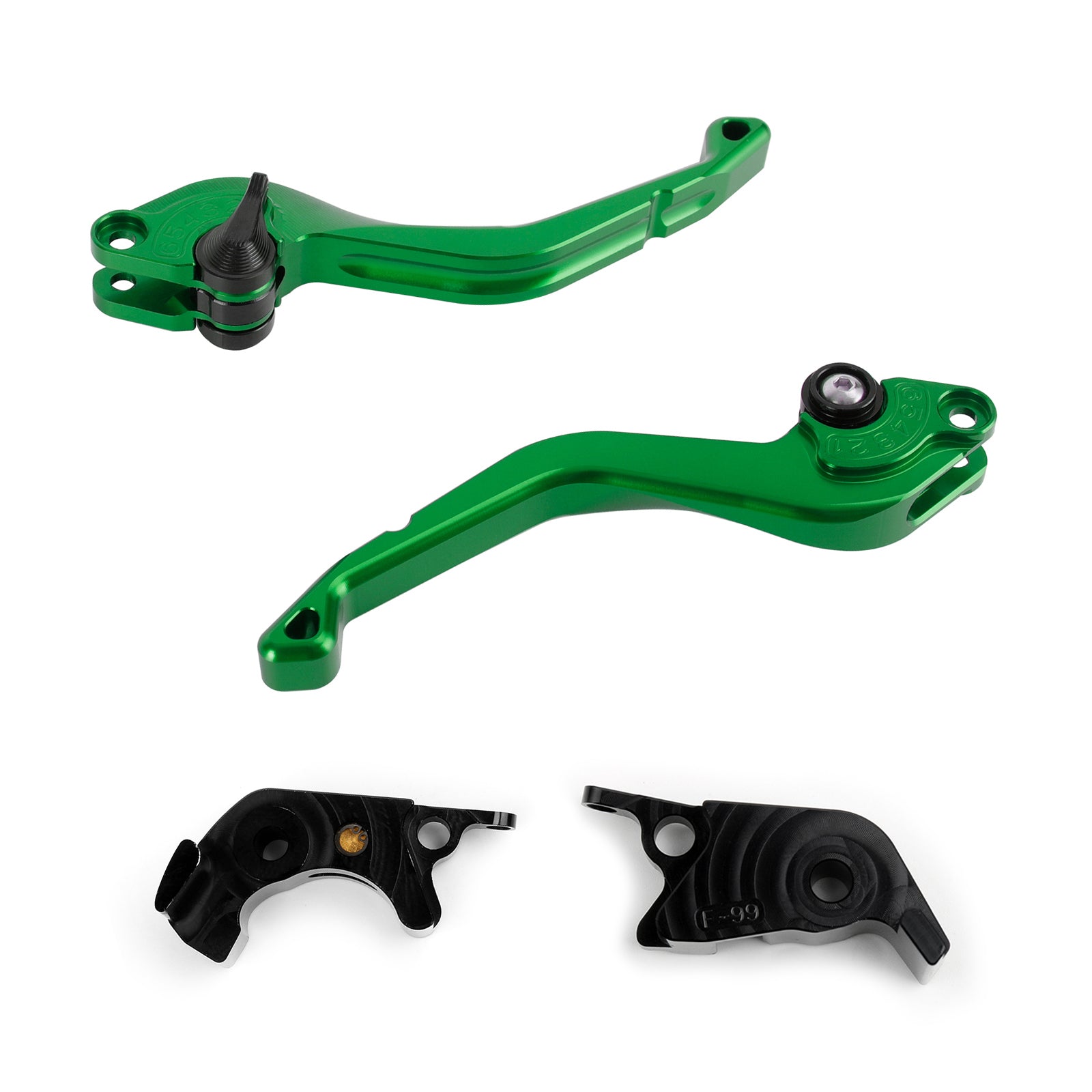 CNC Short Clutch Brake Lever fit for Kawasaki ZZR/ZX1400 SE Version 16-17