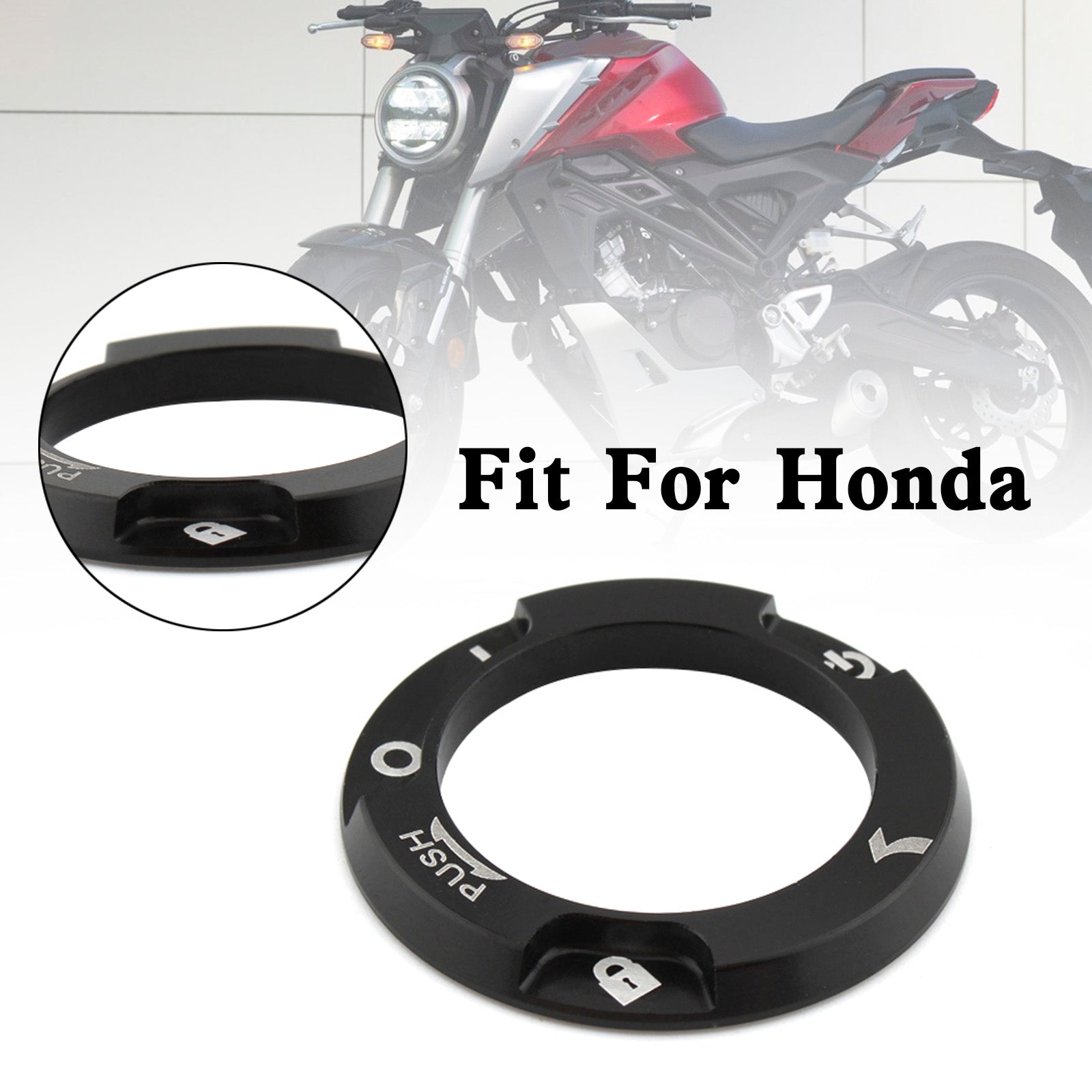 Aluminum Ignition Switch Trim For Honda CB125R CB150R CT125 Monkey 125 GB350