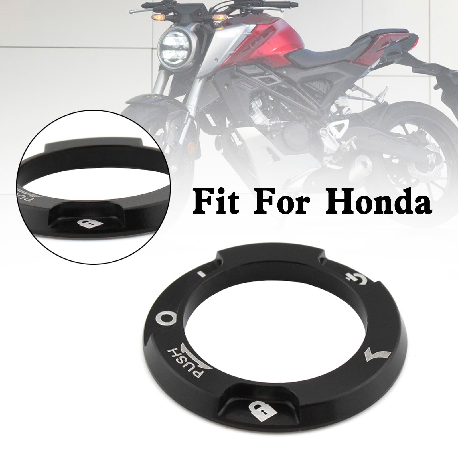 Aluminium-Zündschalterverkleidung für Honda CB125R CB150R CT125 Monkey 125 GB350
