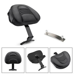 Motorcycle Driver Rider Backrest Kit For Fatboy Heritage Softail Models 2007-17 Generic