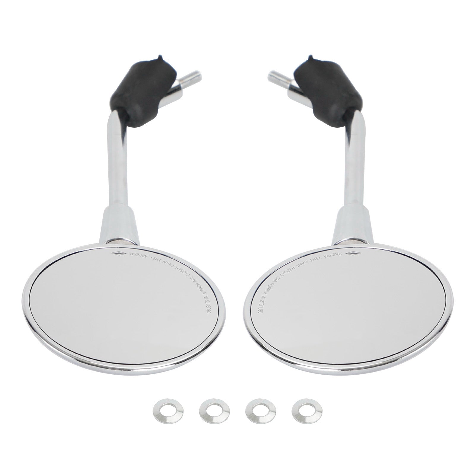 Piaggio Vespa Primavera 50 125 150 Chrome Mirror Lh Cm261901 Rh Cm261902