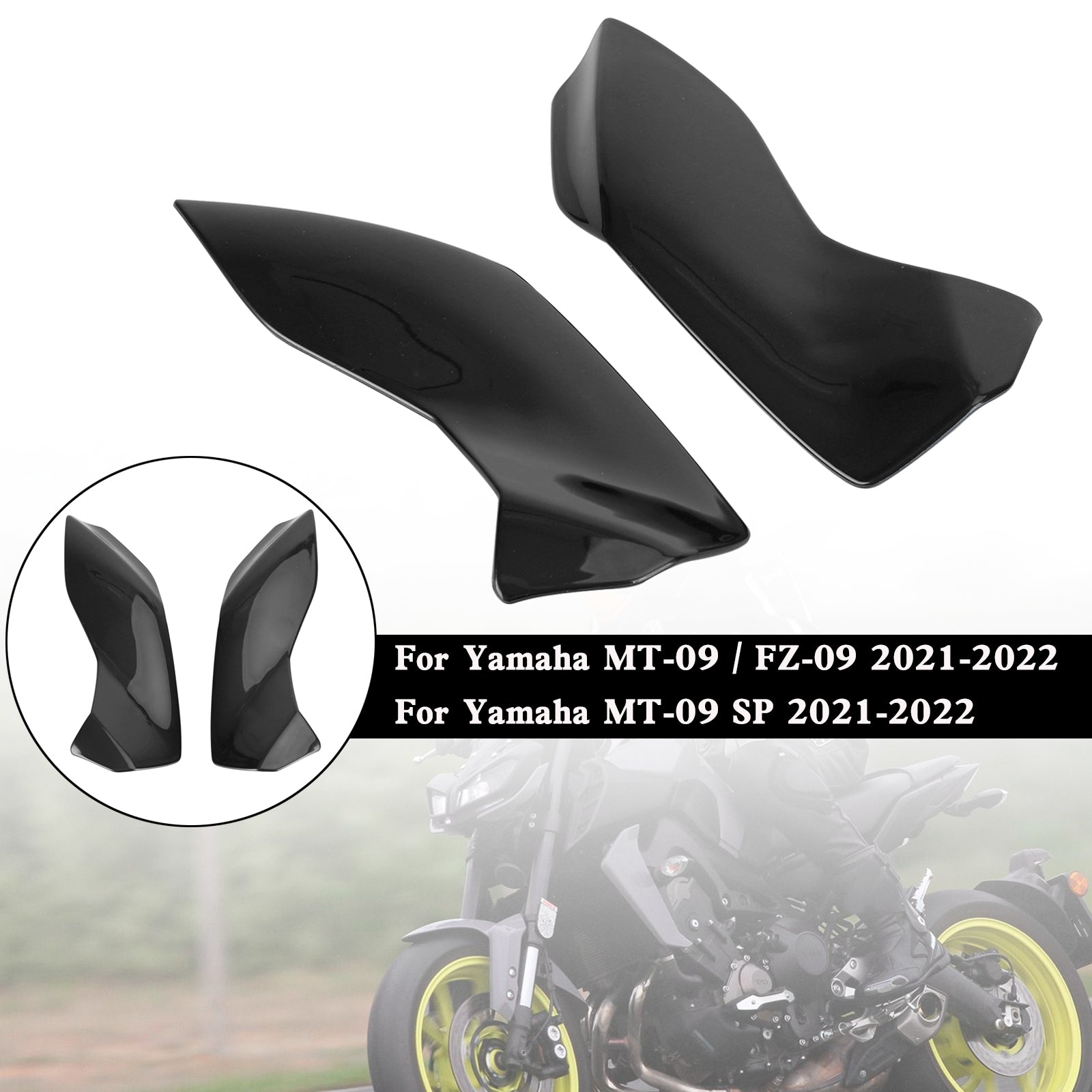 Seitenverkleidung der Scheinwerferverkleidung für Yamaha MT-09 FZ09 MT-09 SP 2021-2022