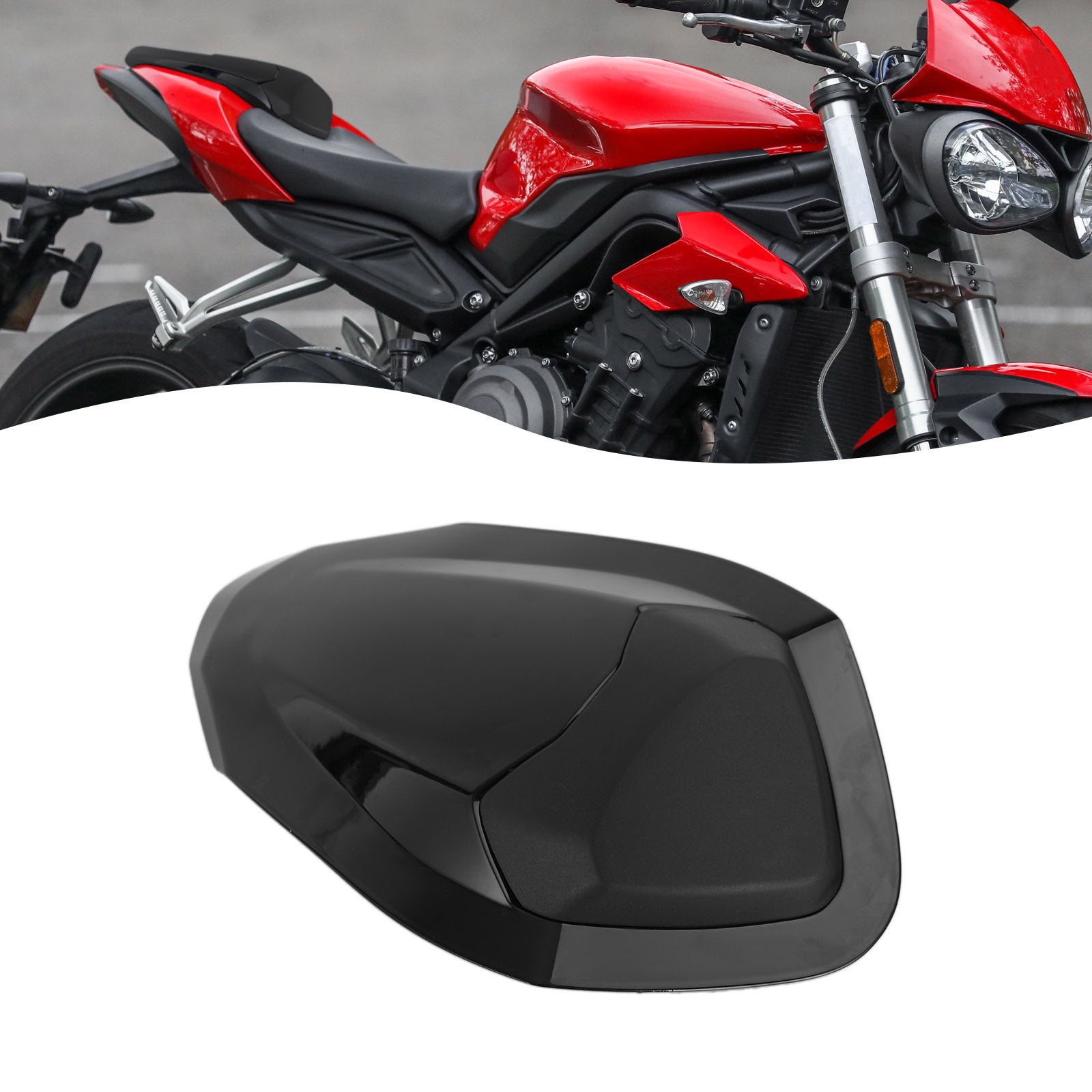 Rücksitzverkleidungsabdeckung für Street Triple RS 765 2017-2019 Generic