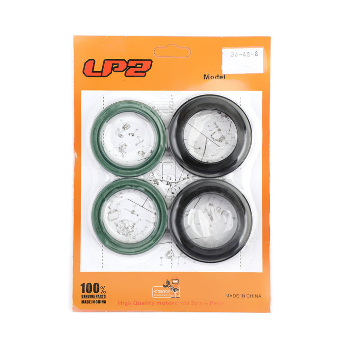 01-13 Kawasaki KX85A Fork Oil Seal Wiper Set