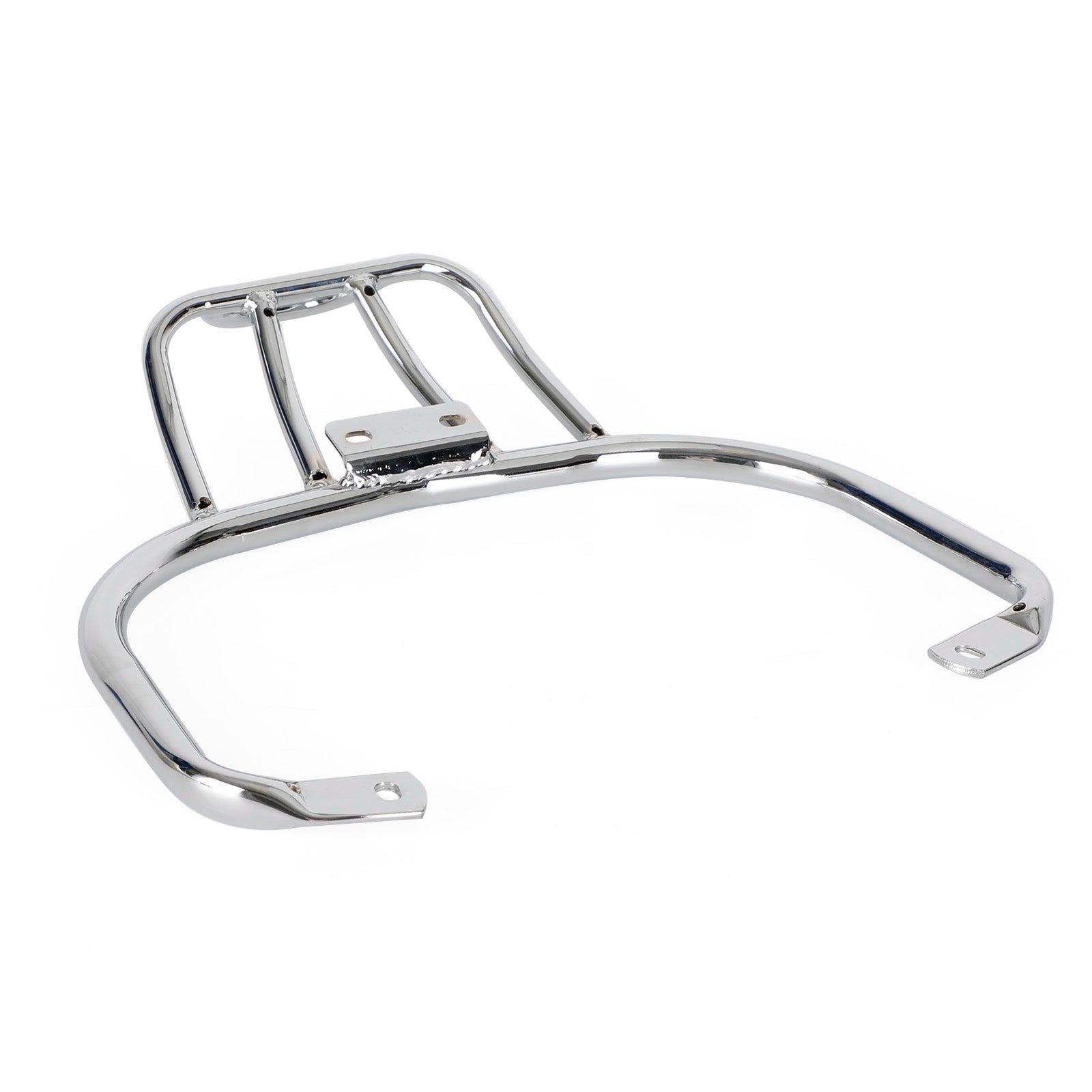 Sloped Rear Rack Carrier Pannier Chrome For Vespa GTS250 GTS300 GTV300 08-22