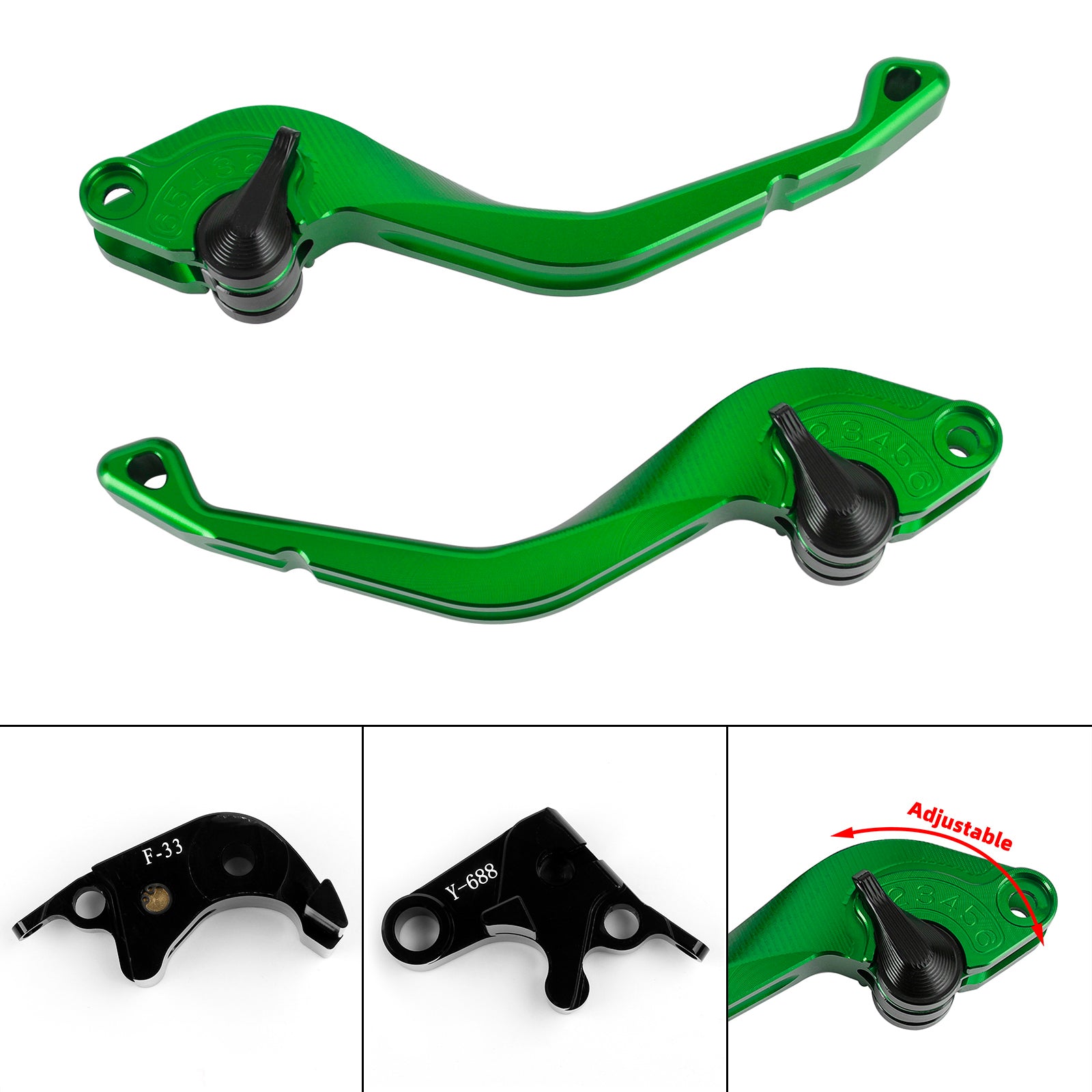 CNC Short Clutch Brake Lever fit for Honda CBR600RR 07-17 CBR1000RR 08-16