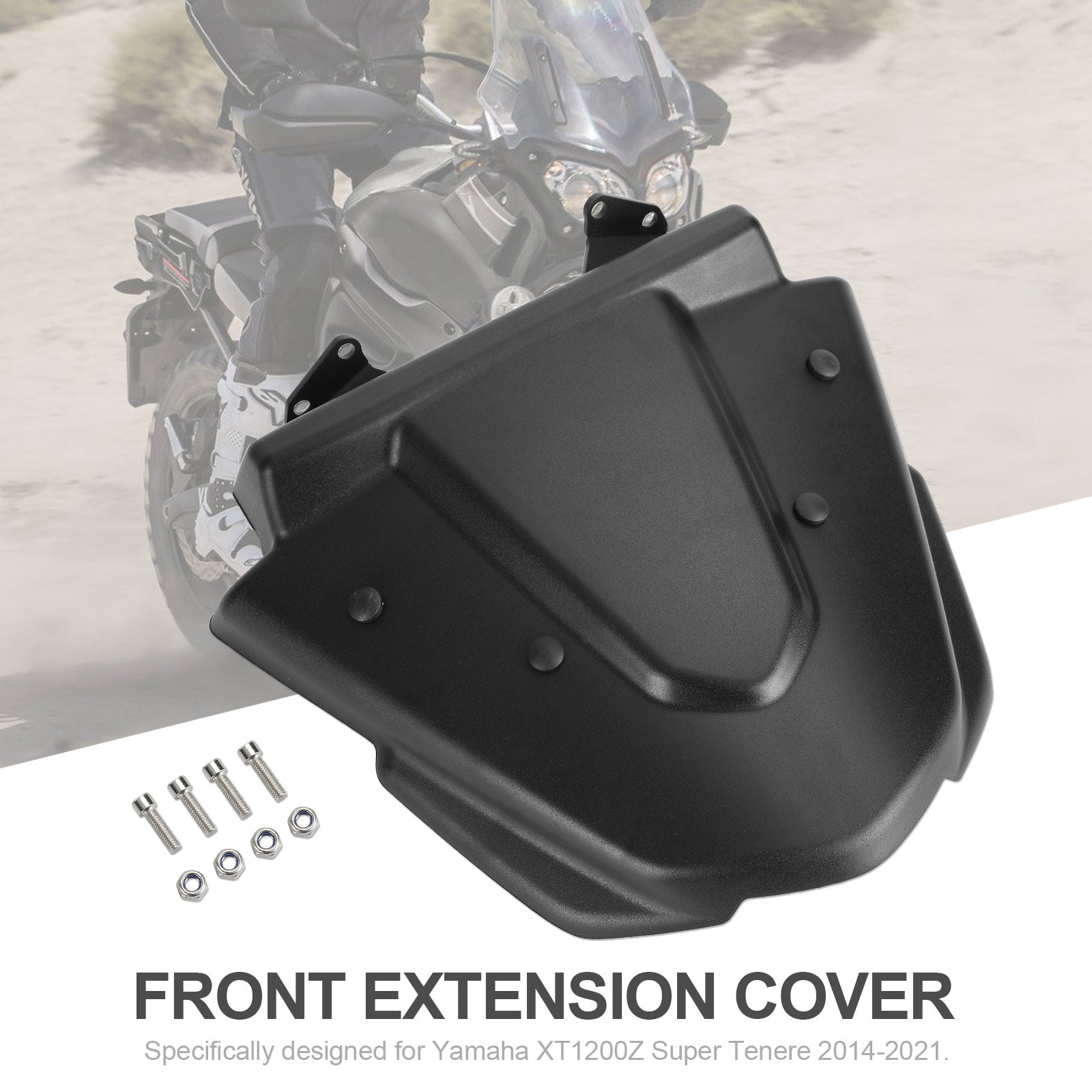 Couvercle d'extension de garde-boue, cône de nez avant pour Yamaha XT1200Z 2014 – 2021 générique