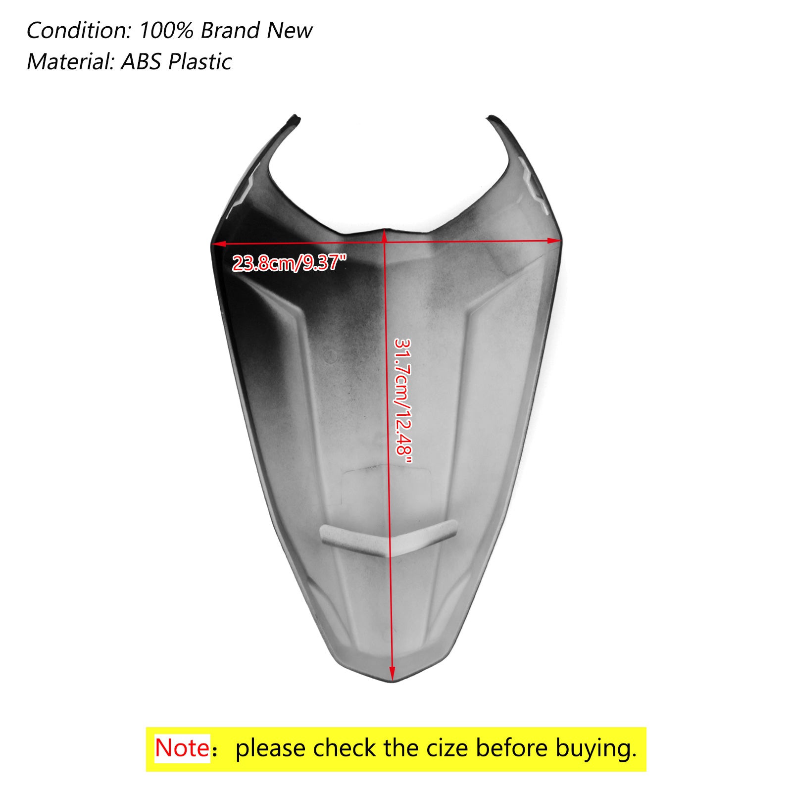 オートバイ後部座席フェアリングカバーカウルヤマハ YZF R15 V3 2017-2019 汎用