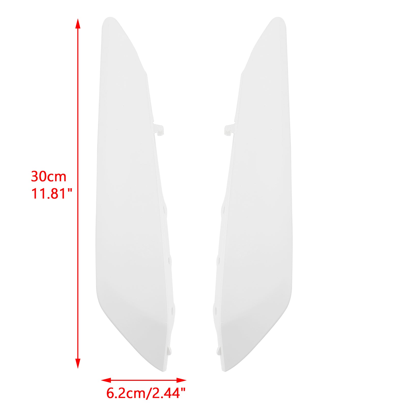 15-24 Ducati 1299 Cubierta de capó de carenado embellecedor de panel de asiento lateral trasero blanco