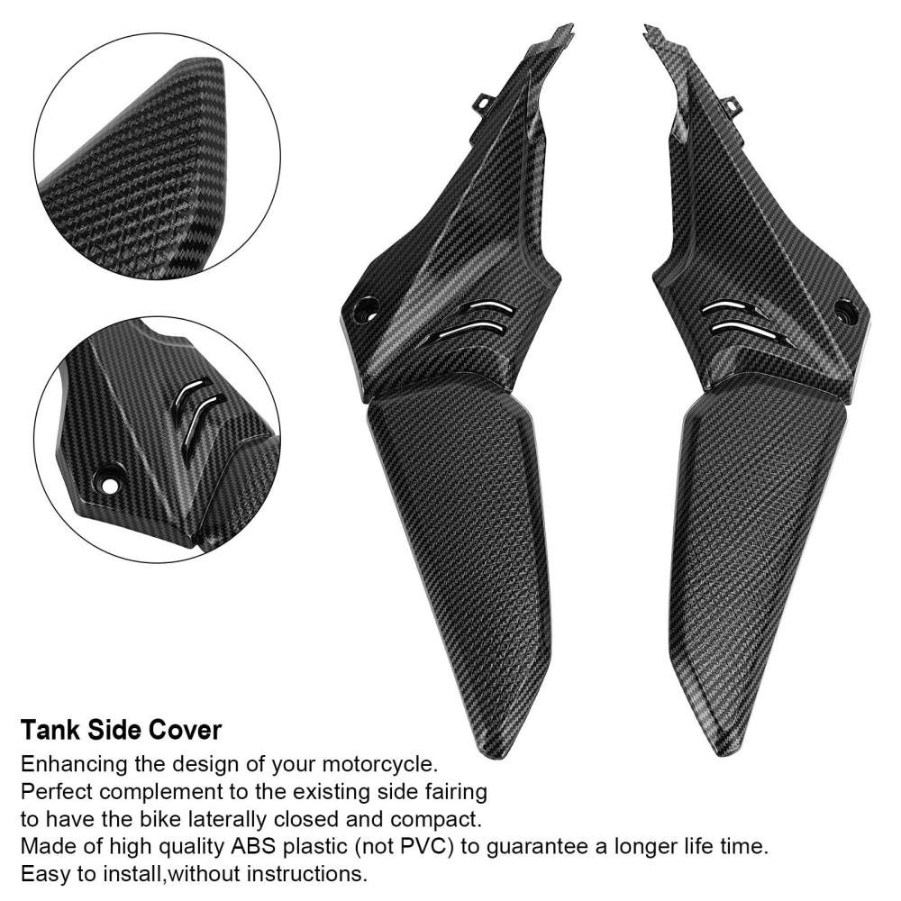 ABS Plastic Side Fairing Cover Gas Tank Trim For Honda CBR650R CB650R 2019-2020 Generic