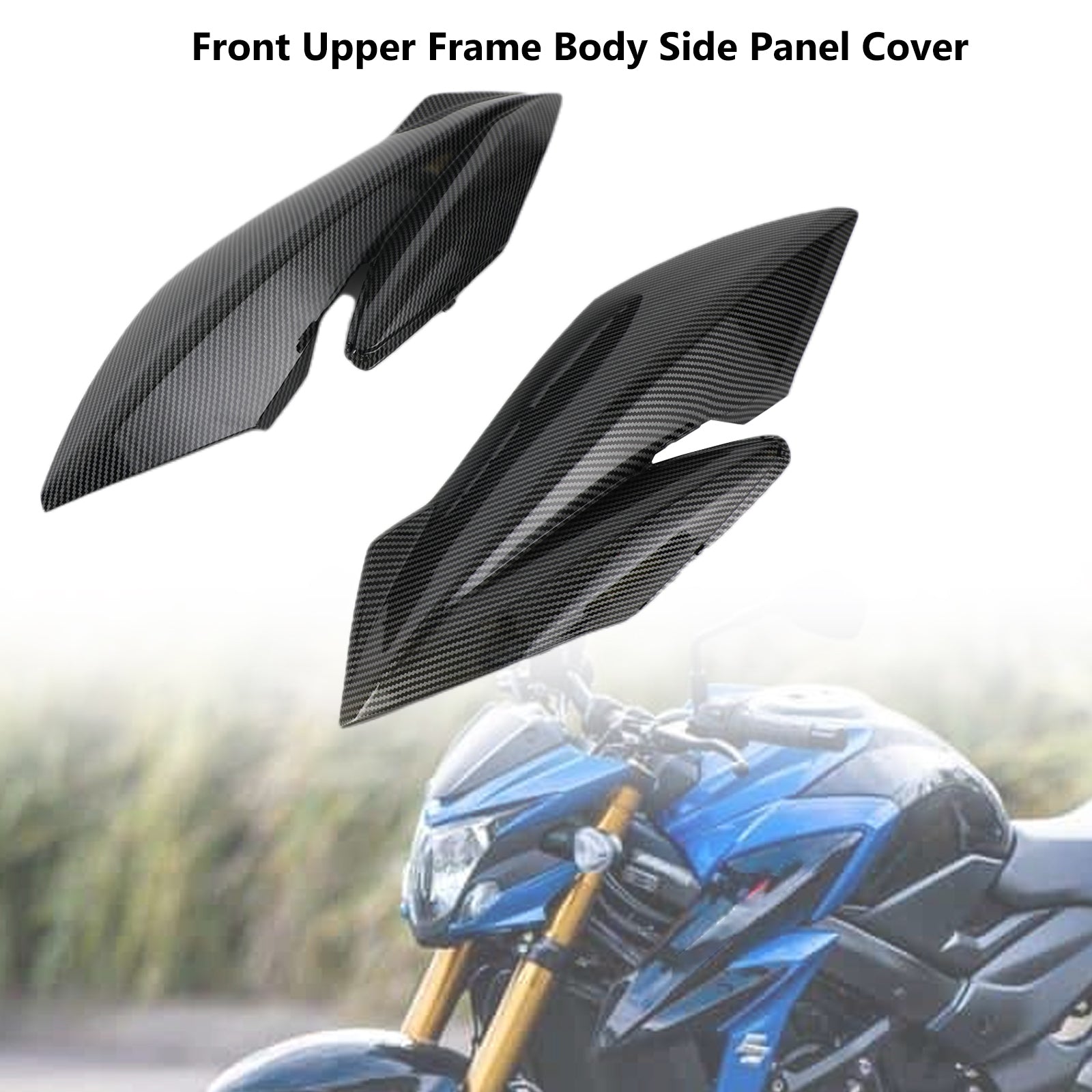 Couvercle de panneau latéral de cadre supérieur avant pour Suzuki GSXS GSX-S750 2017 – 2021 générique