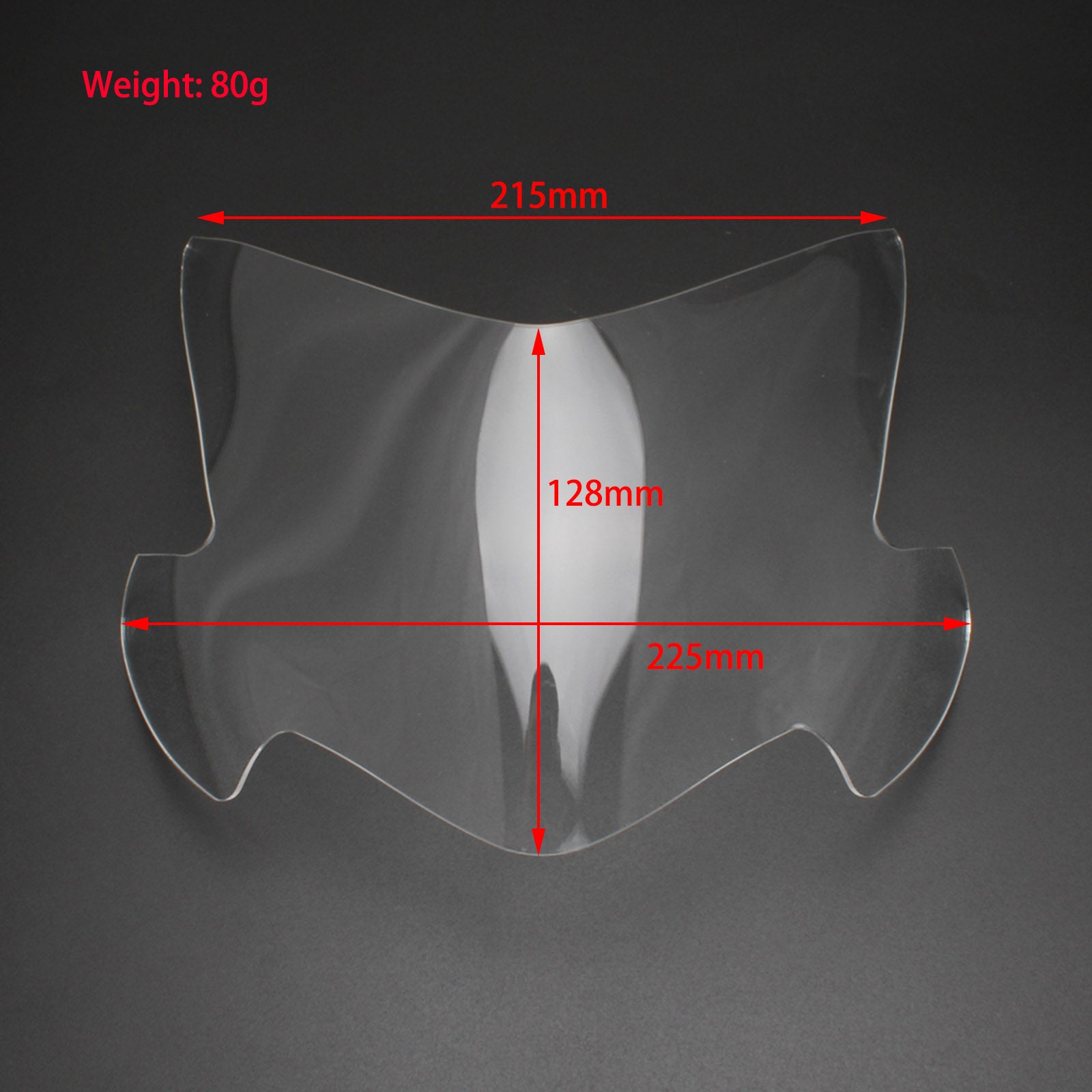 Protezione protezione lente faro anteriore adatta per Suzuki Gsx-S 750 2015-2021? Fumo generico
